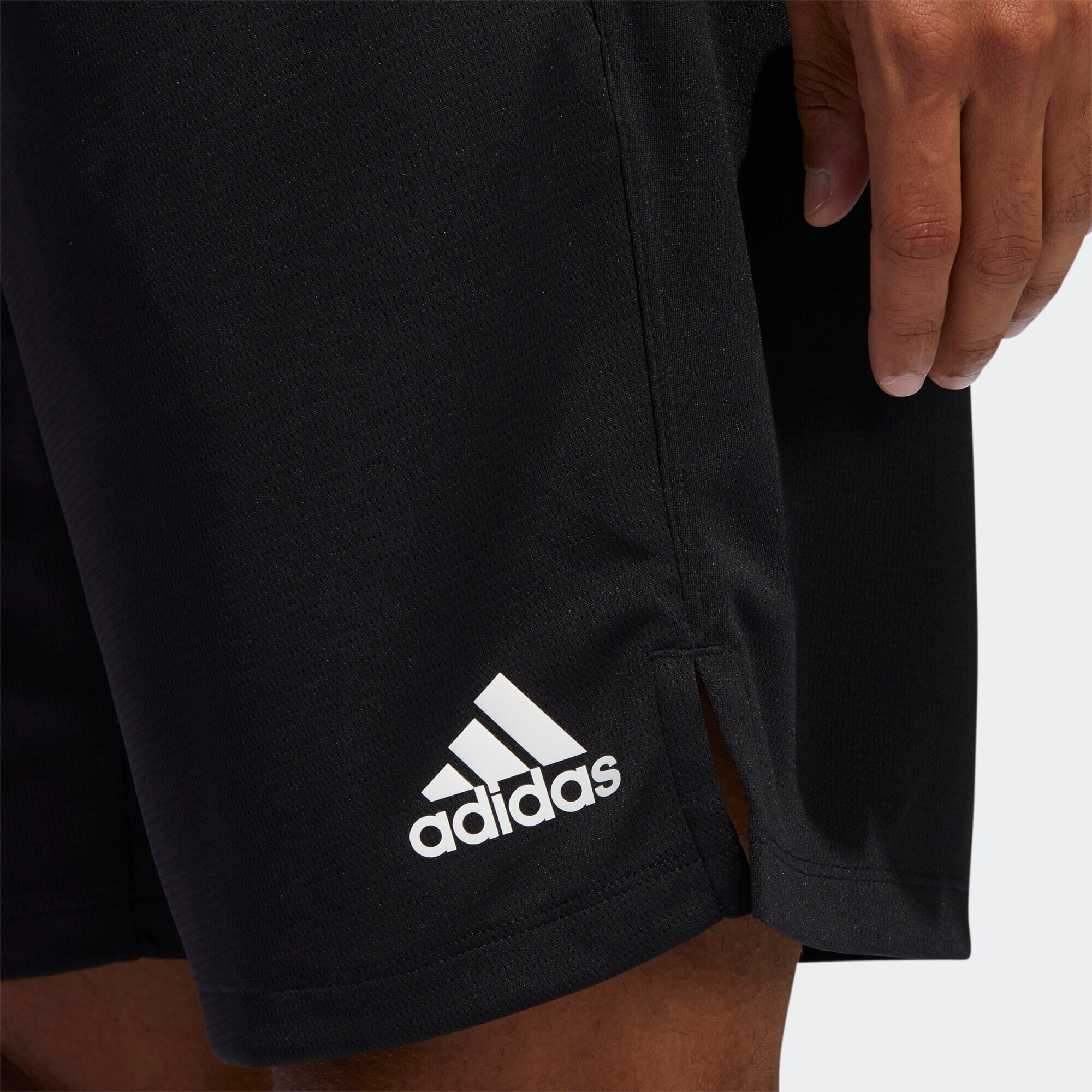 ADIDAS SPORTSWEAR Pantaloni sport negru / alb - Pled.ro