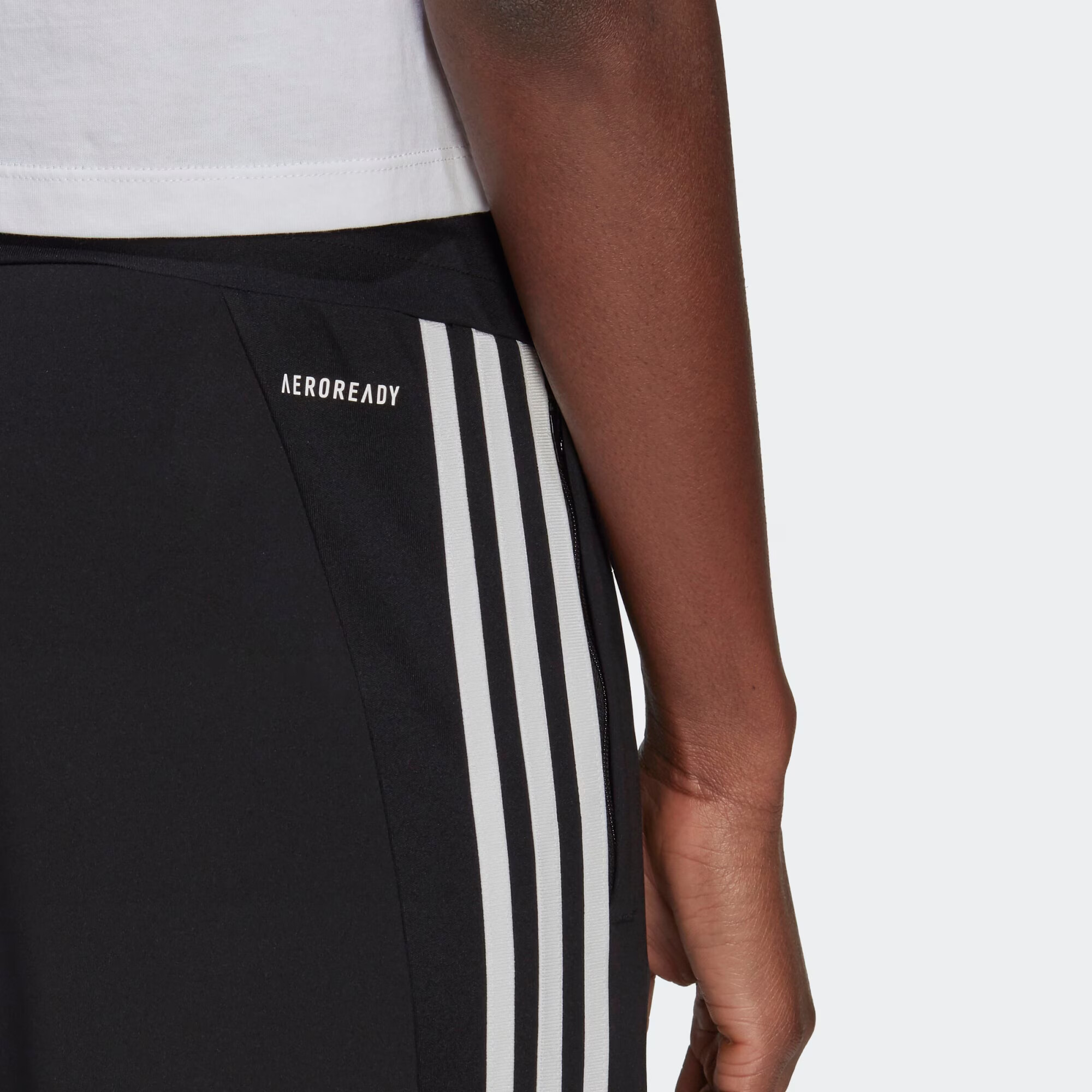 ADIDAS SPORTSWEAR Pantaloni sport 'Designed 2 Move 3-Stripes' negru / alb - Pled.ro