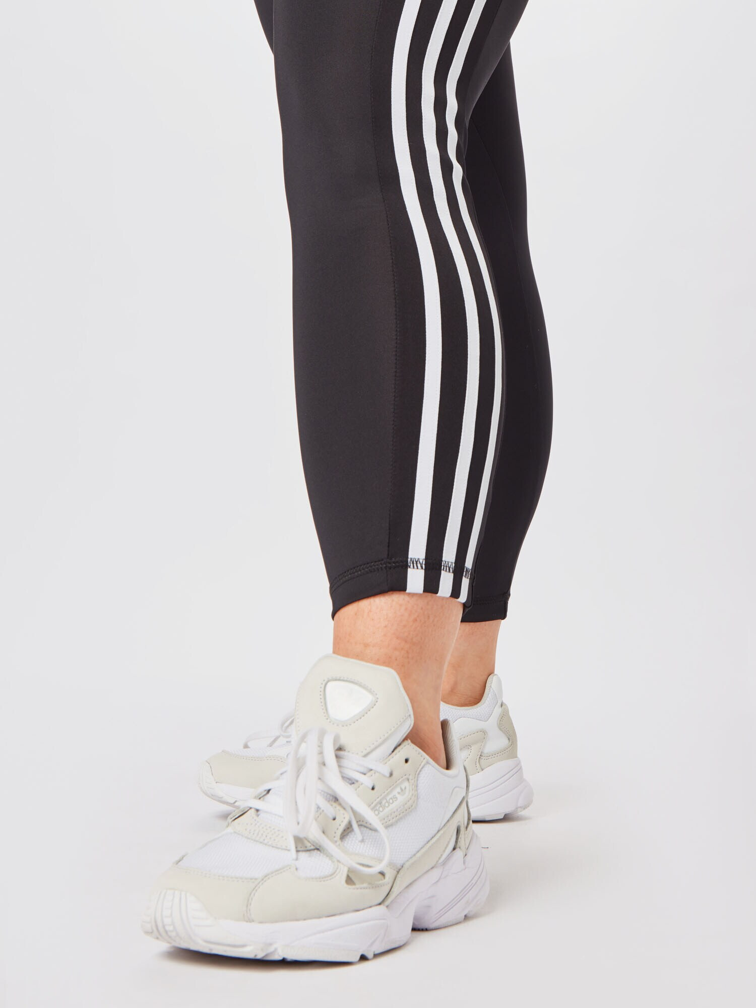 ADIDAS SPORTSWEAR Pantaloni sport 'Designed To Move High-Rise 3-Stripes ' negru / alb - Pled.ro