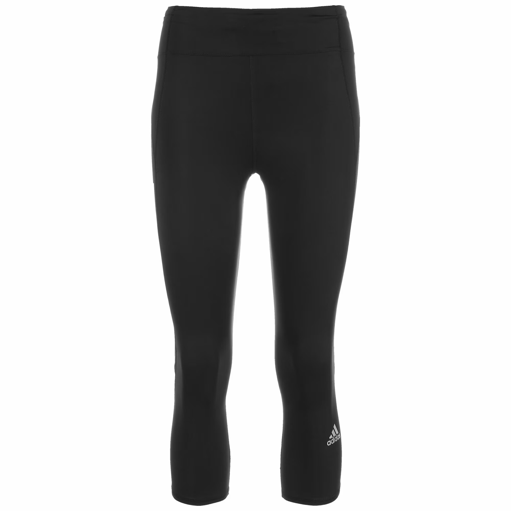 ADIDAS SPORTSWEAR Pantaloni sport 'Own The Run 3/4' negru / alb - Pled.ro