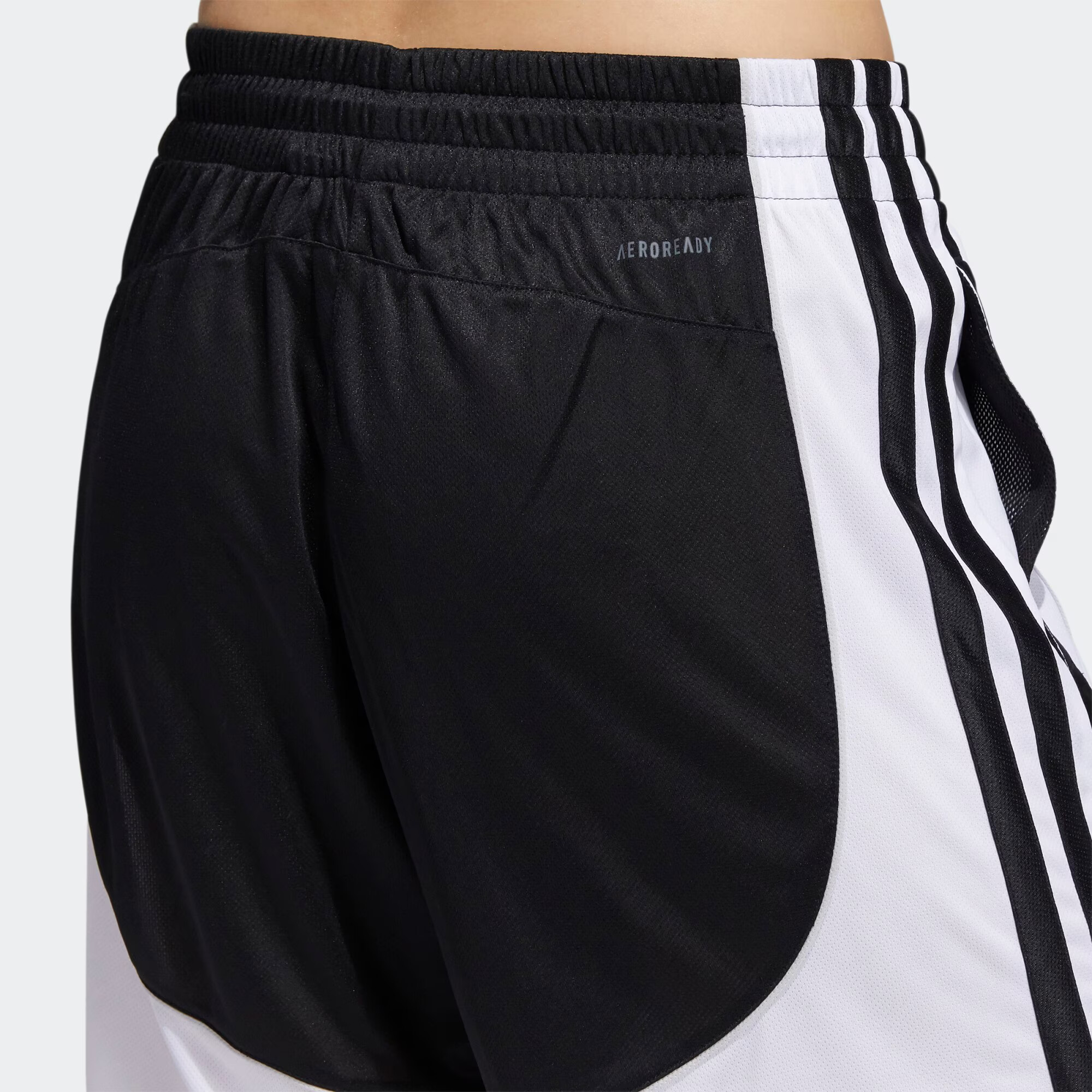 ADIDAS SPORTSWEAR Pantaloni sport negru / alb - Pled.ro