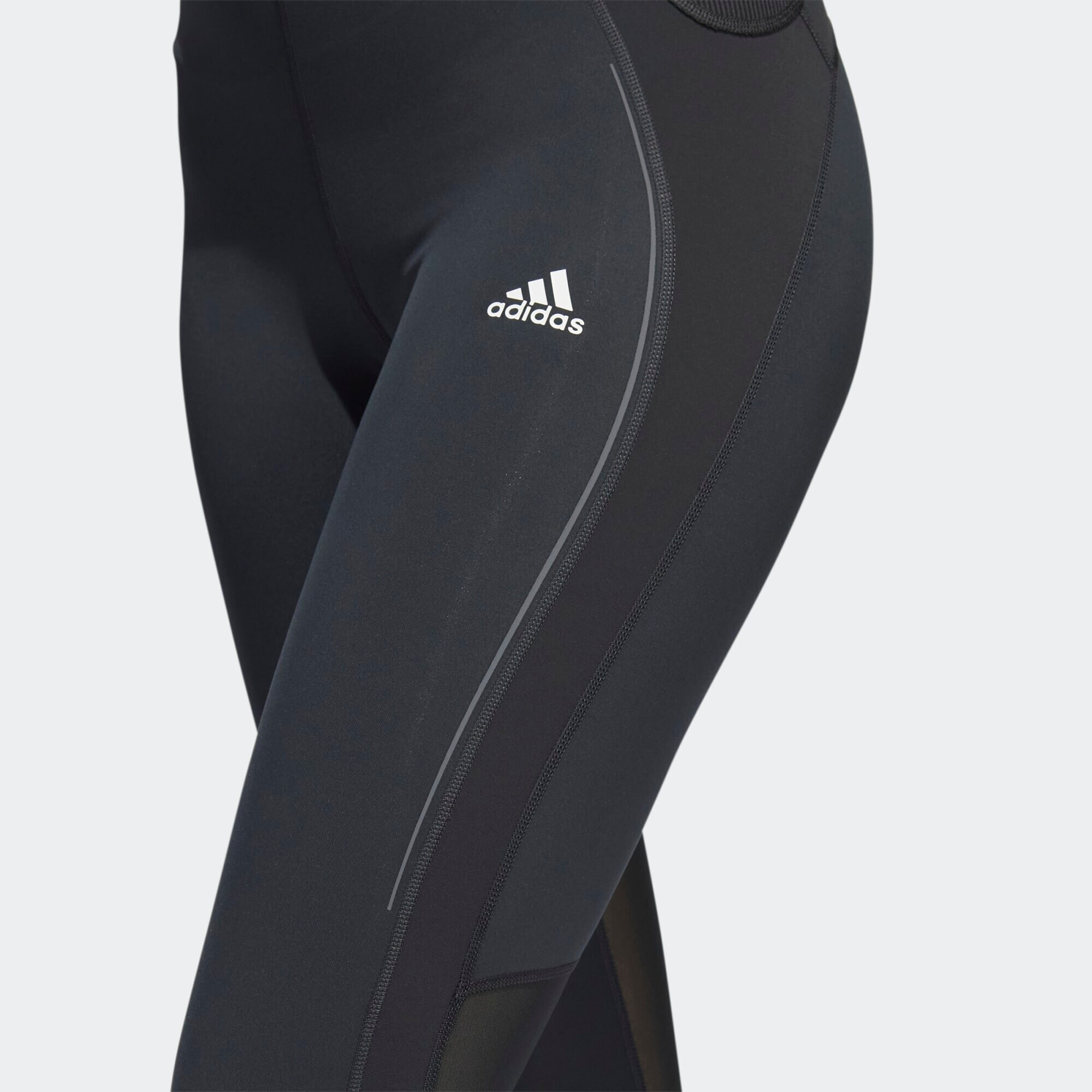 ADIDAS SPORTSWEAR Pantaloni sport negru / alb - Pled.ro