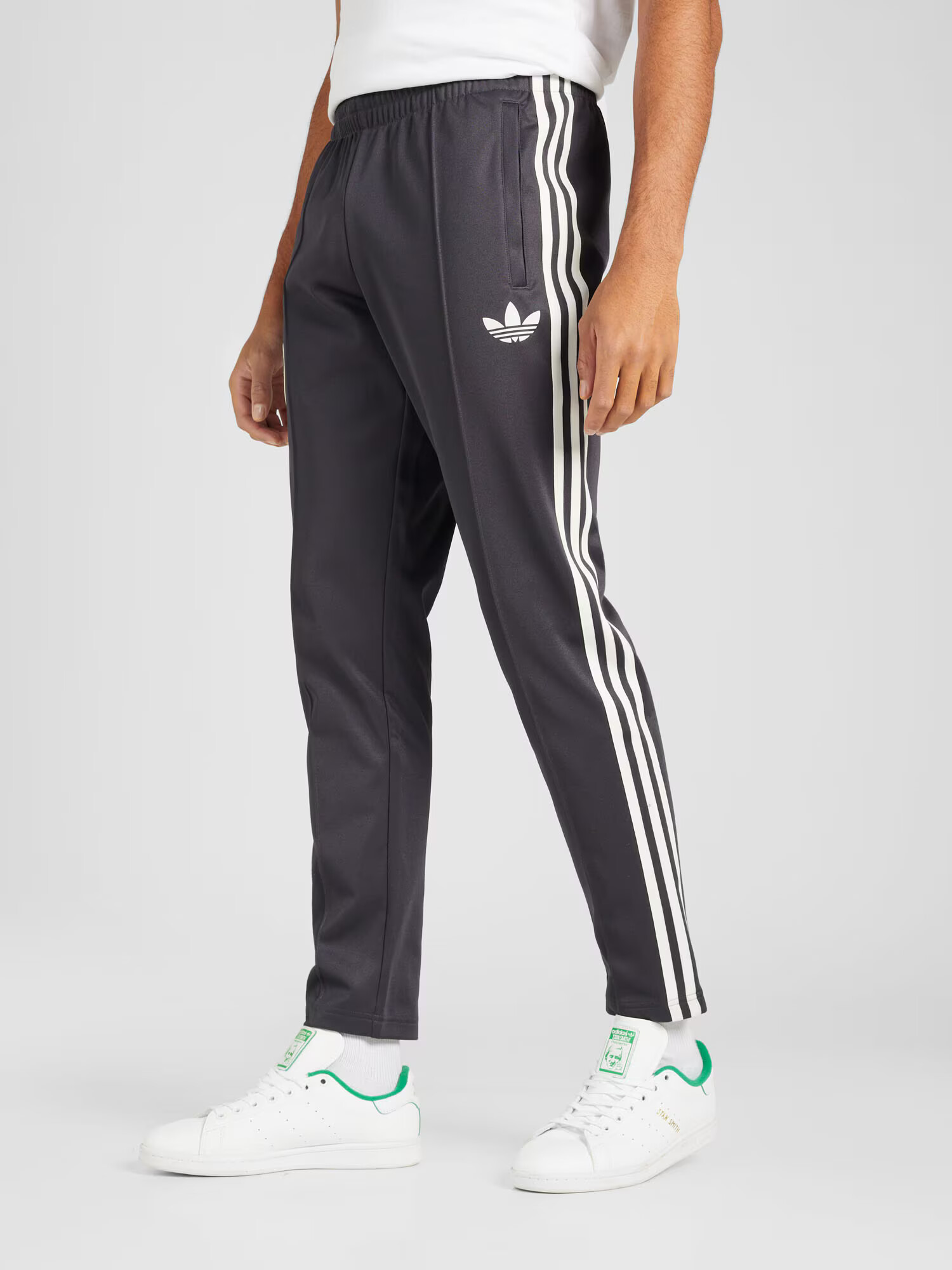 ADIDAS PERFORMANCE Pantaloni sport negru / alb - Pled.ro