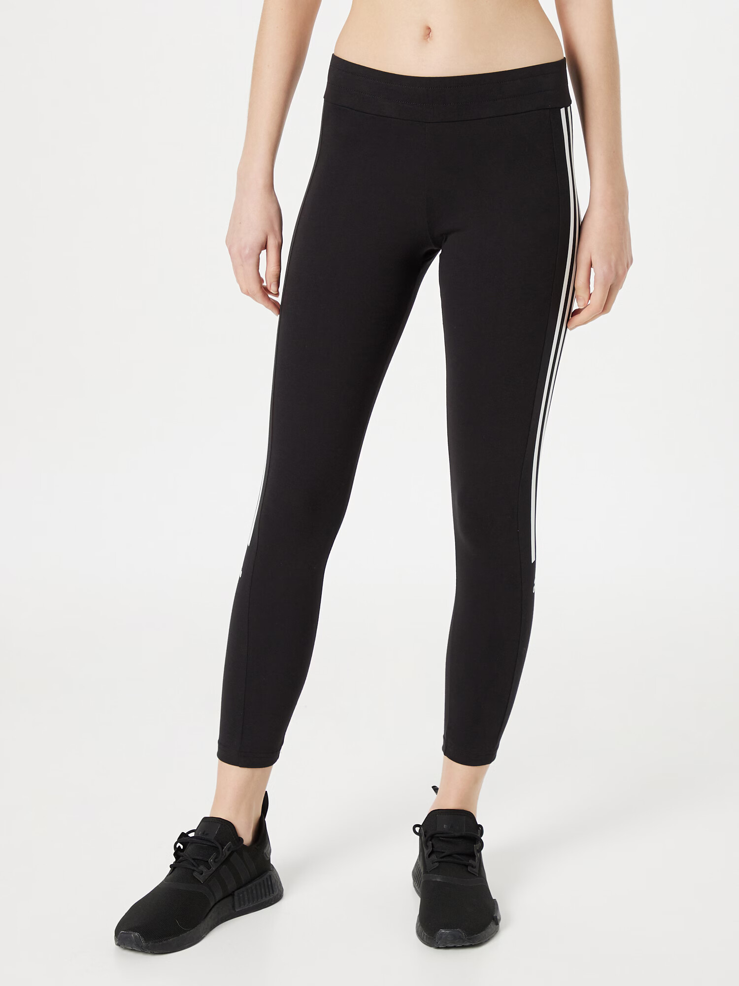 ADIDAS SPORTSWEAR Pantaloni sport 'Aeroready Designed To Move -Touch' negru / alb - Pled.ro