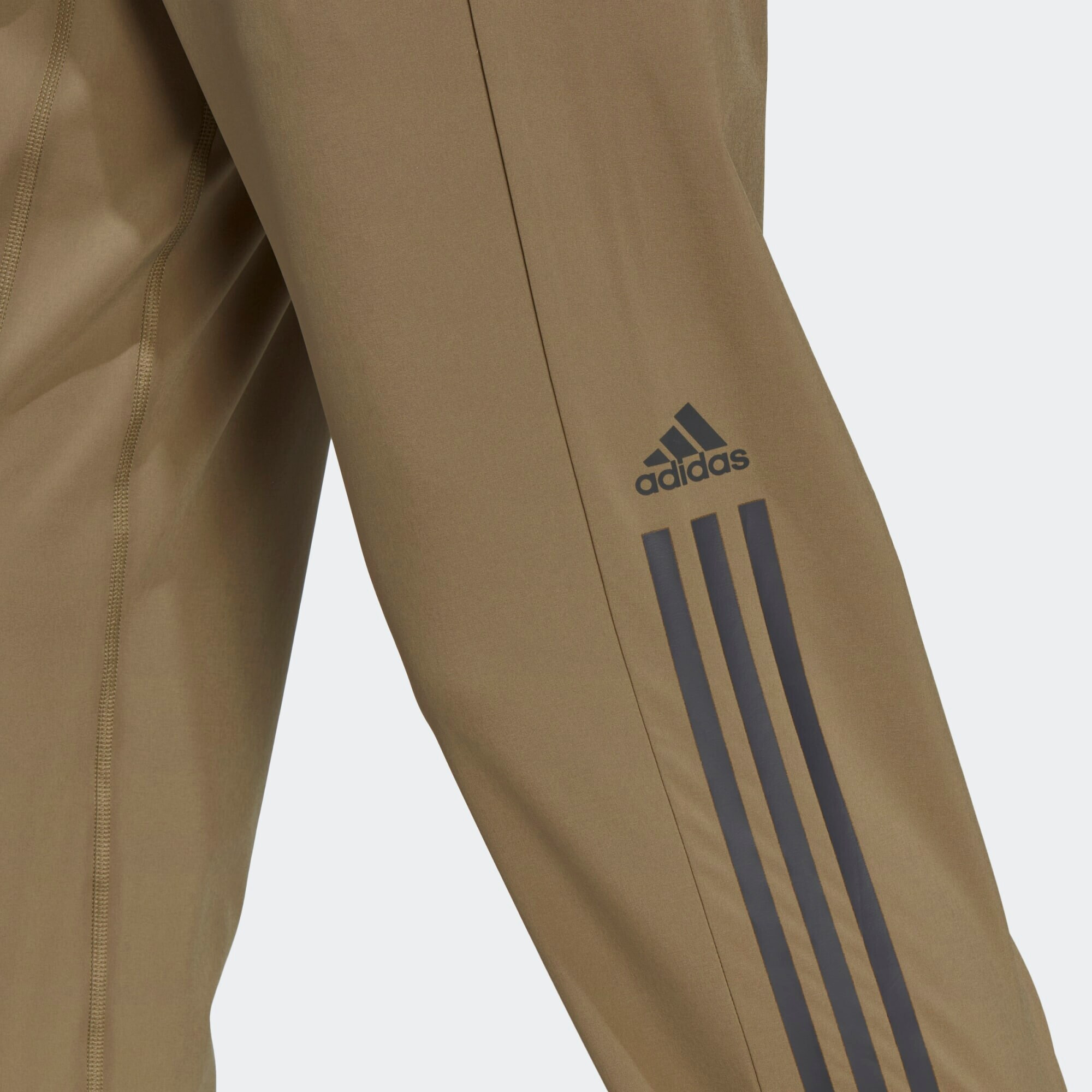 ADIDAS SPORTSWEAR Pantaloni sport 'Alphastrength Zip' oliv / negru - Pled.ro