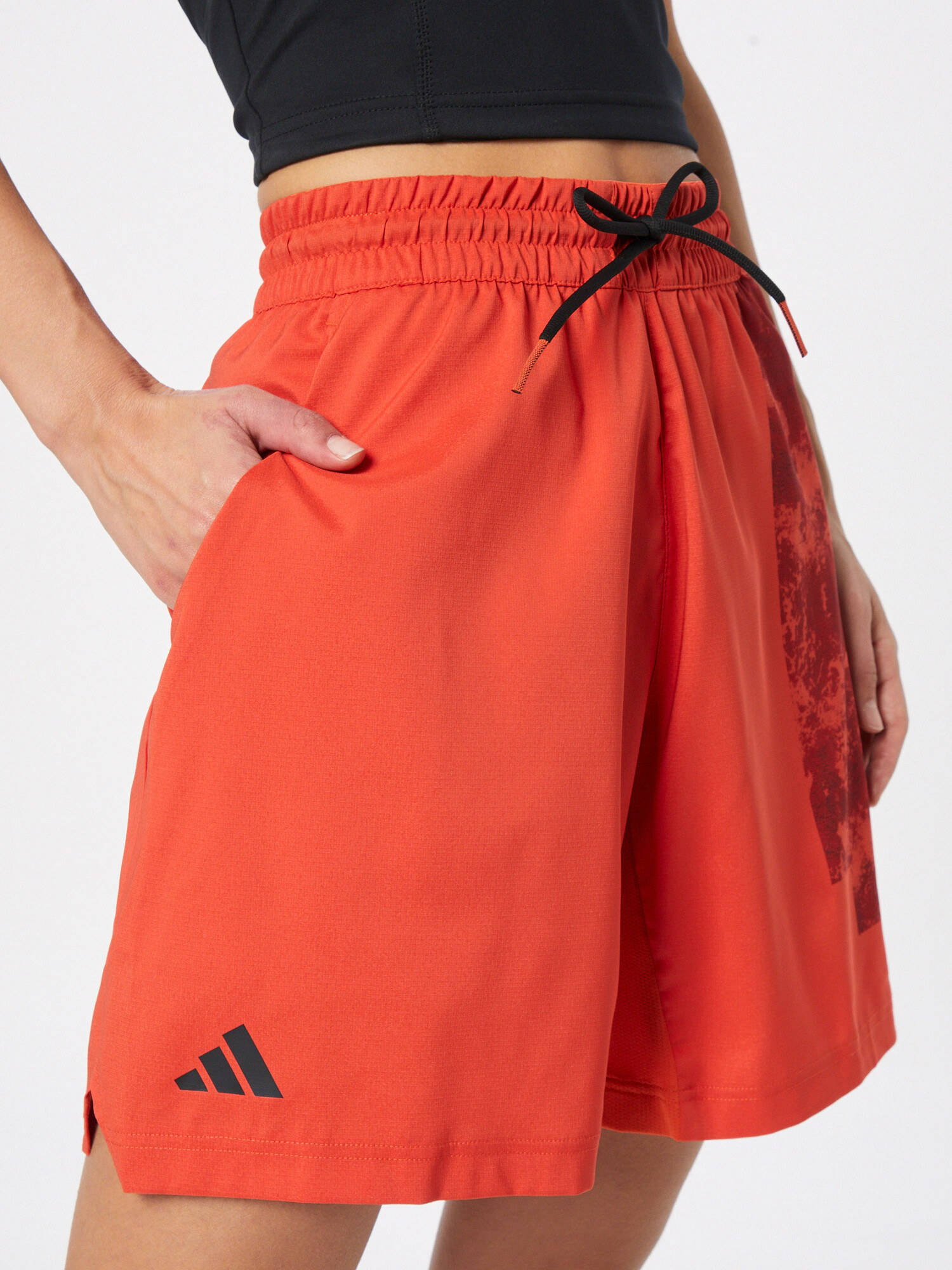 ADIDAS PERFORMANCE Pantaloni sport 'Paris Heat.Rdy Ergo' roșu rodie / roşu închis / negru - Pled.ro