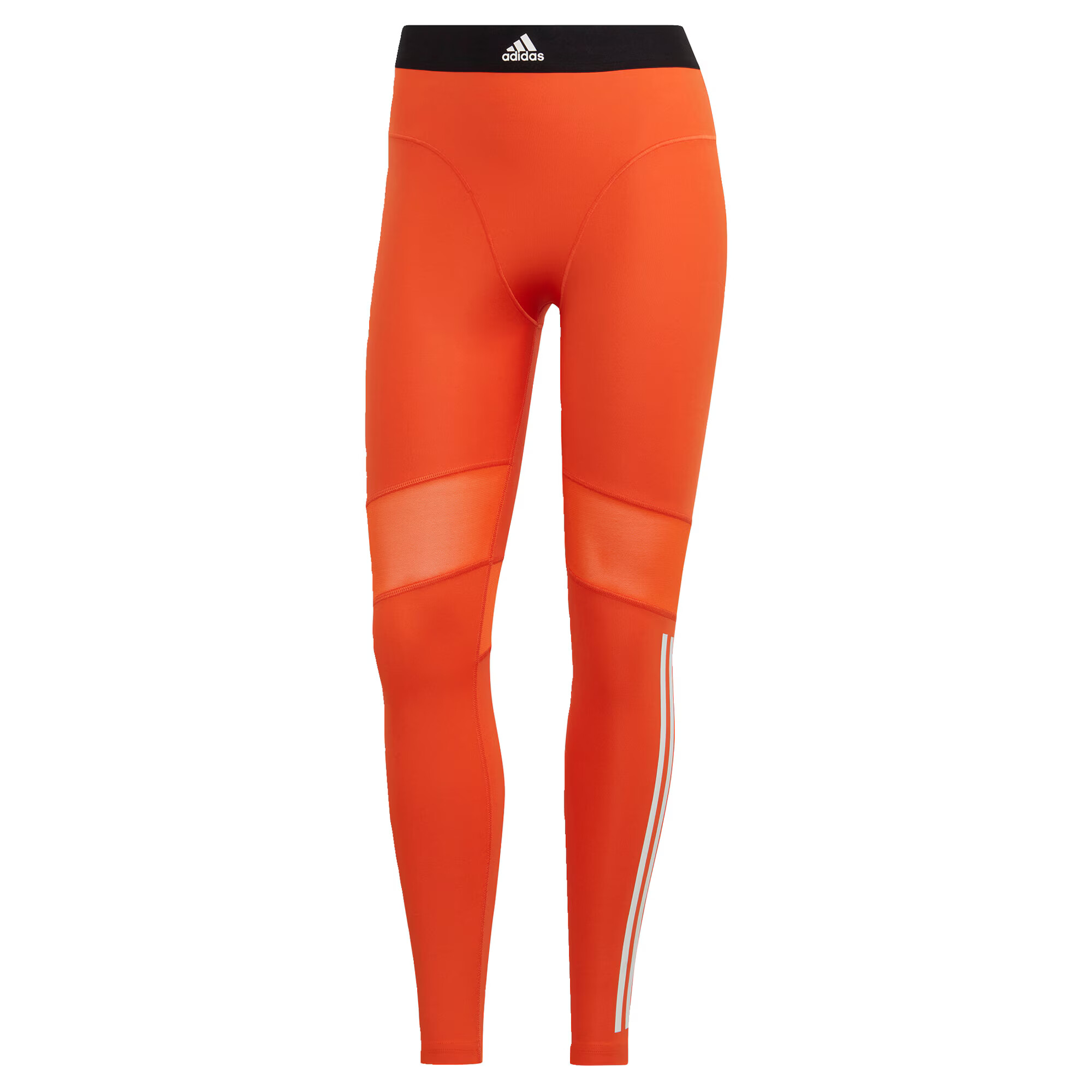 ADIDAS SPORTSWEAR Pantaloni sport 'Hyperglam 3-Stripes' portocaliu / negru / alb - Pled.ro