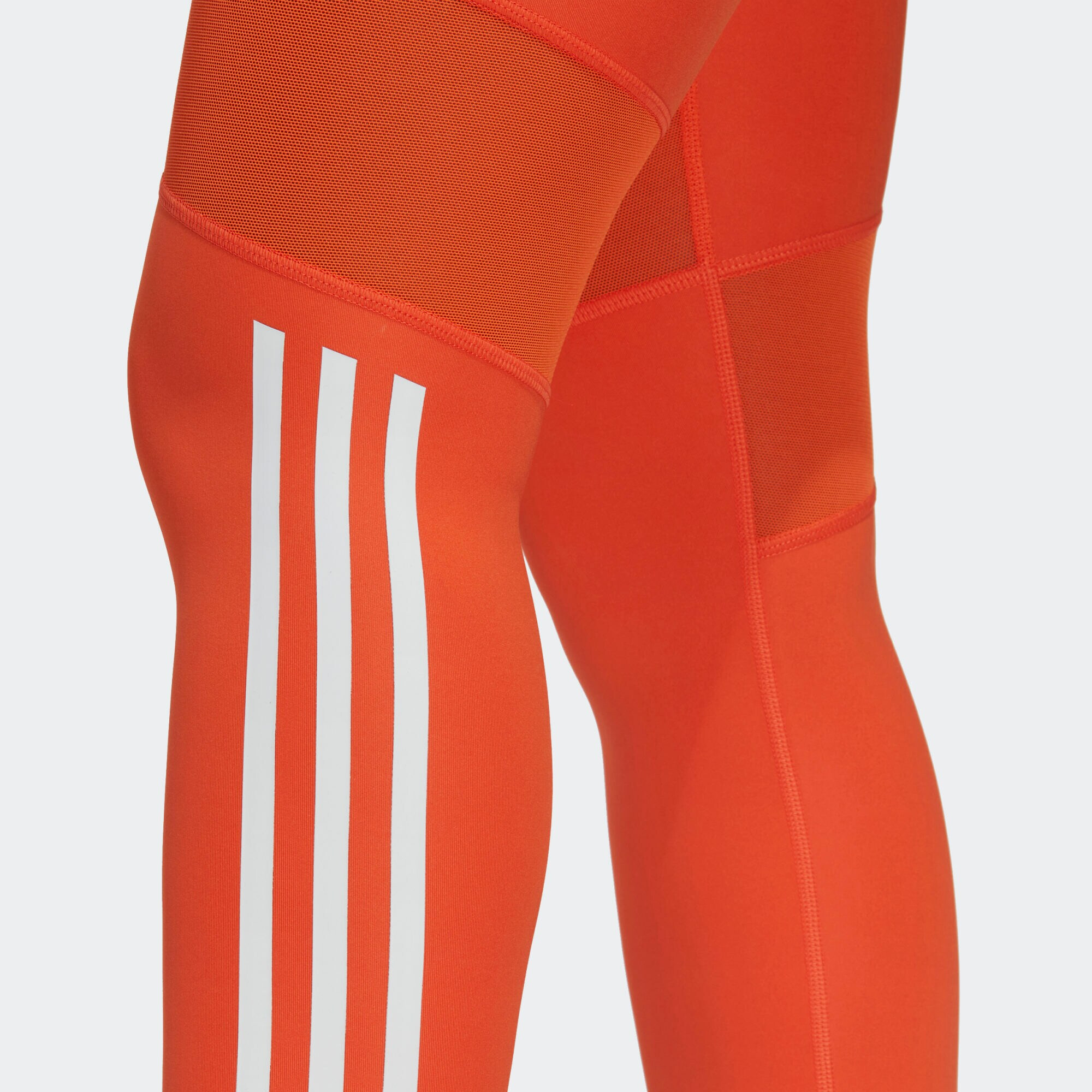 ADIDAS SPORTSWEAR Pantaloni sport 'Hyperglam 3-Stripes' portocaliu / negru / alb - Pled.ro