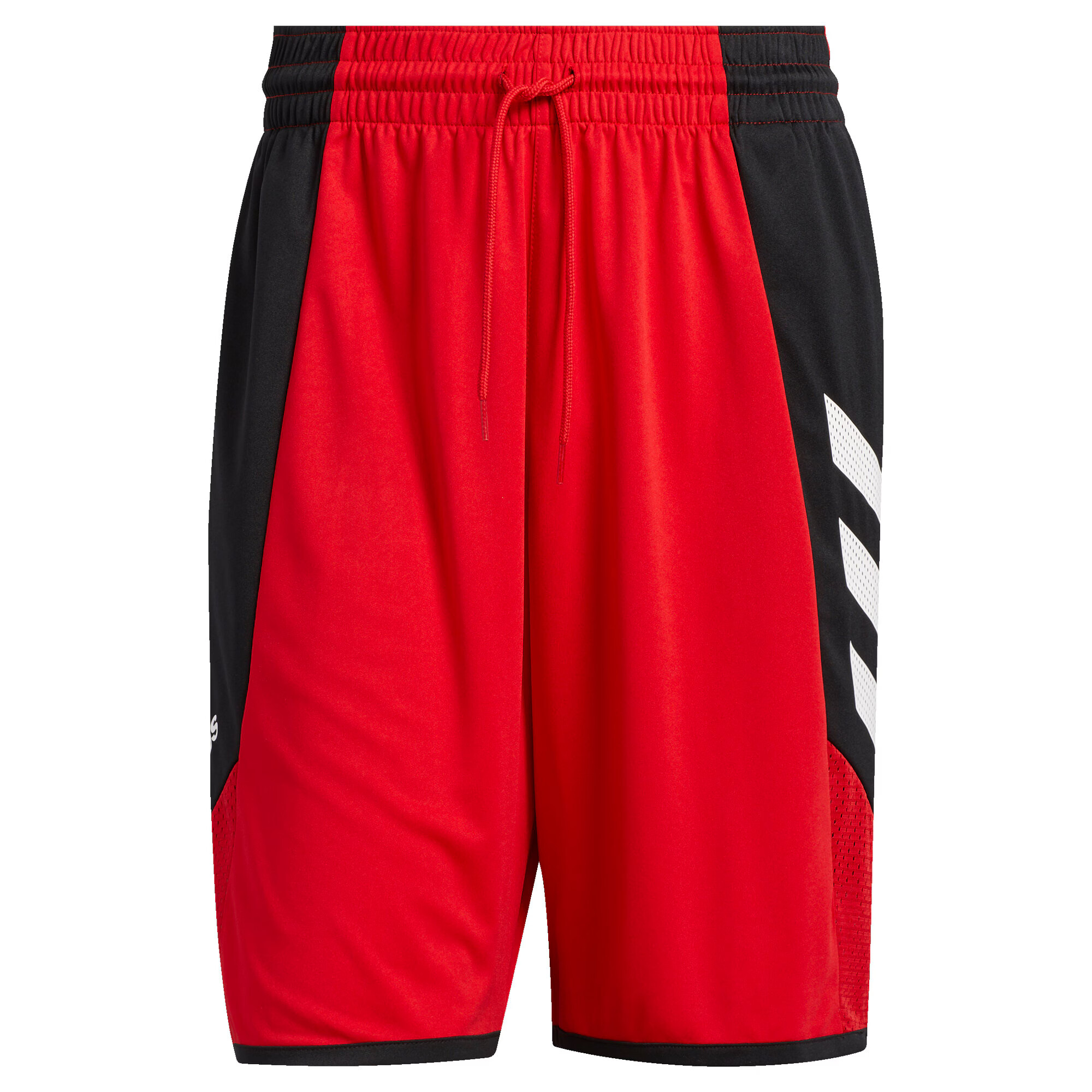 ADIDAS PERFORMANCE Pantaloni sport 'Pro Madness' roșu / negru / alb - Pled.ro