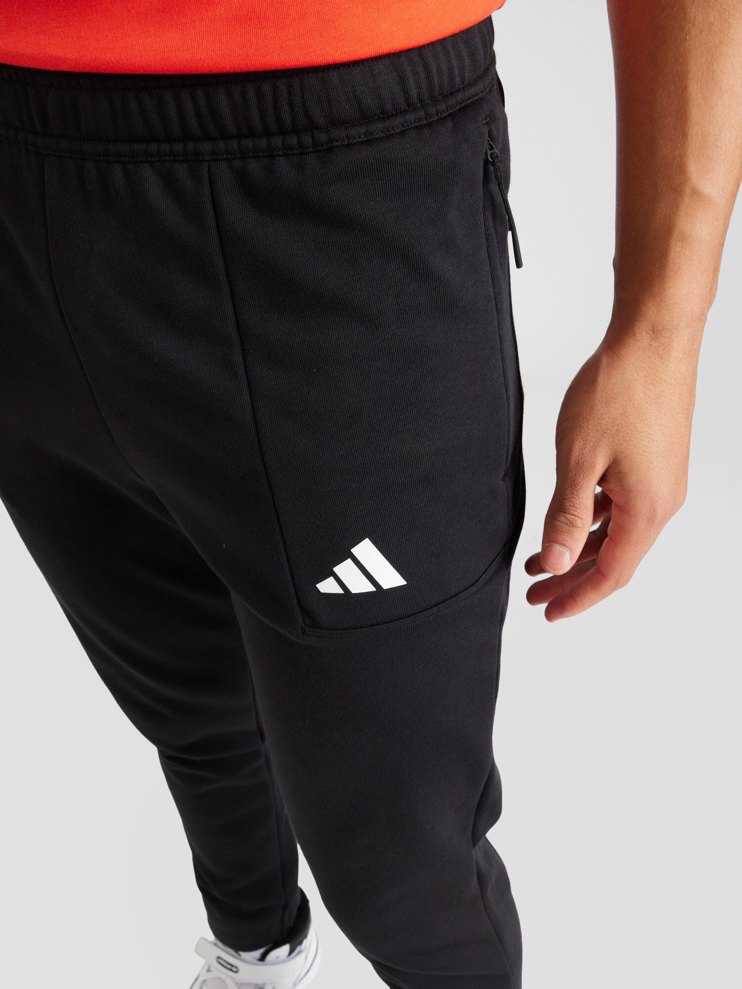 ADIDAS PERFORMANCE Pantaloni sport 'Pump' negru / alb - Pled.ro