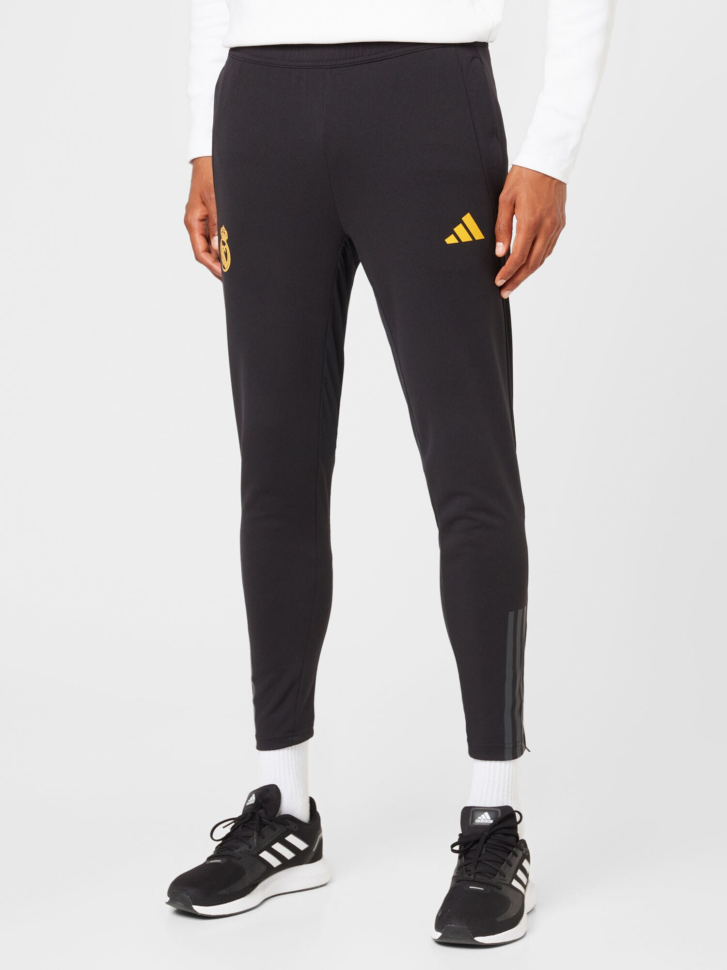 ADIDAS PERFORMANCE Pantaloni sport 'Real Madrid Tiro 23' galben / negru - Pled.ro