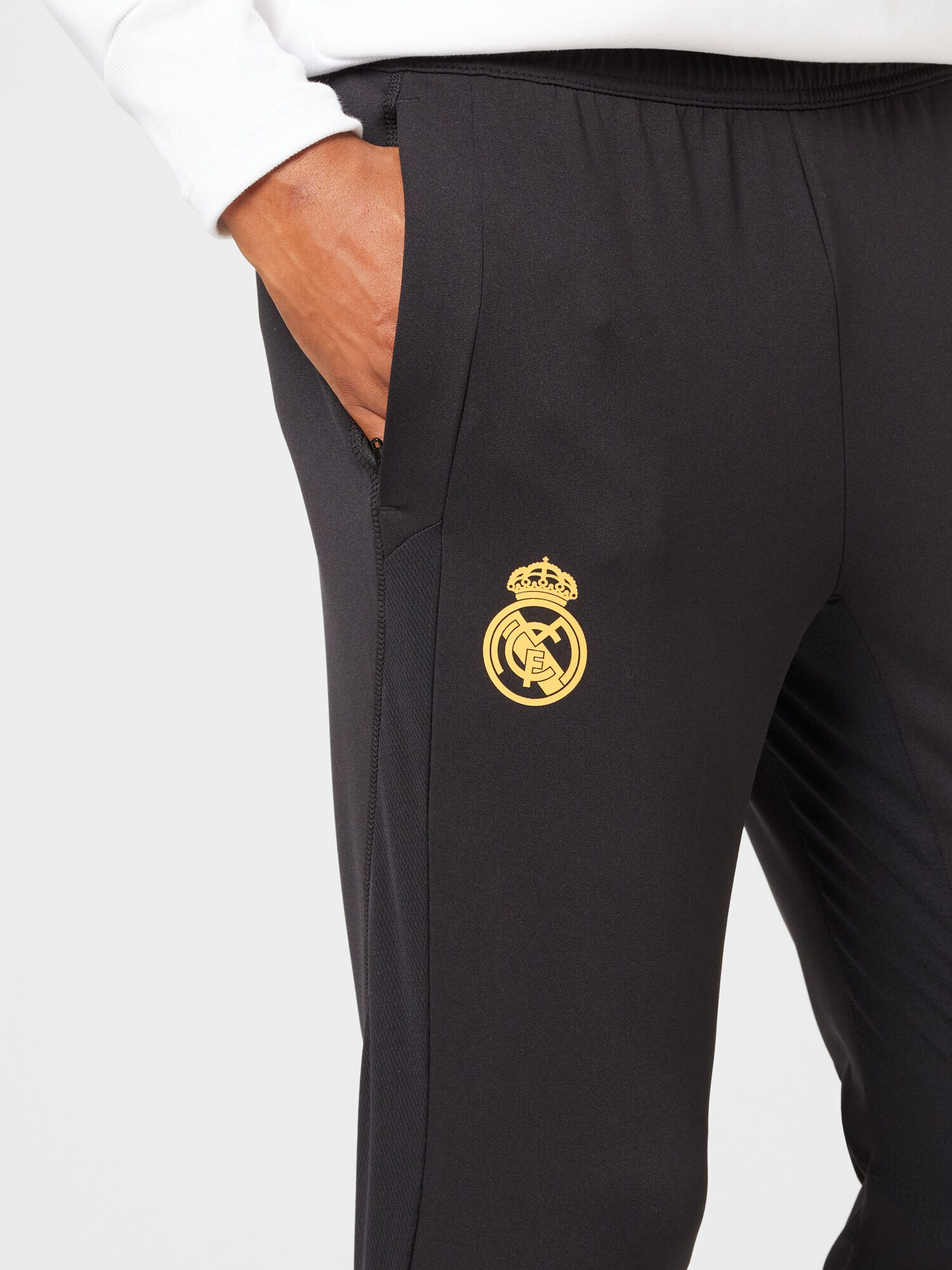 ADIDAS PERFORMANCE Pantaloni sport 'Real Madrid Tiro 23' galben / negru - Pled.ro