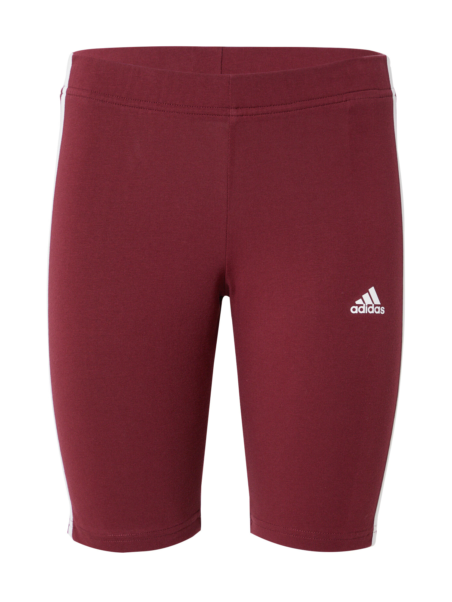 ADIDAS SPORTSWEAR Pantaloni sport 'Essentials' roşu închis / alb - Pled.ro