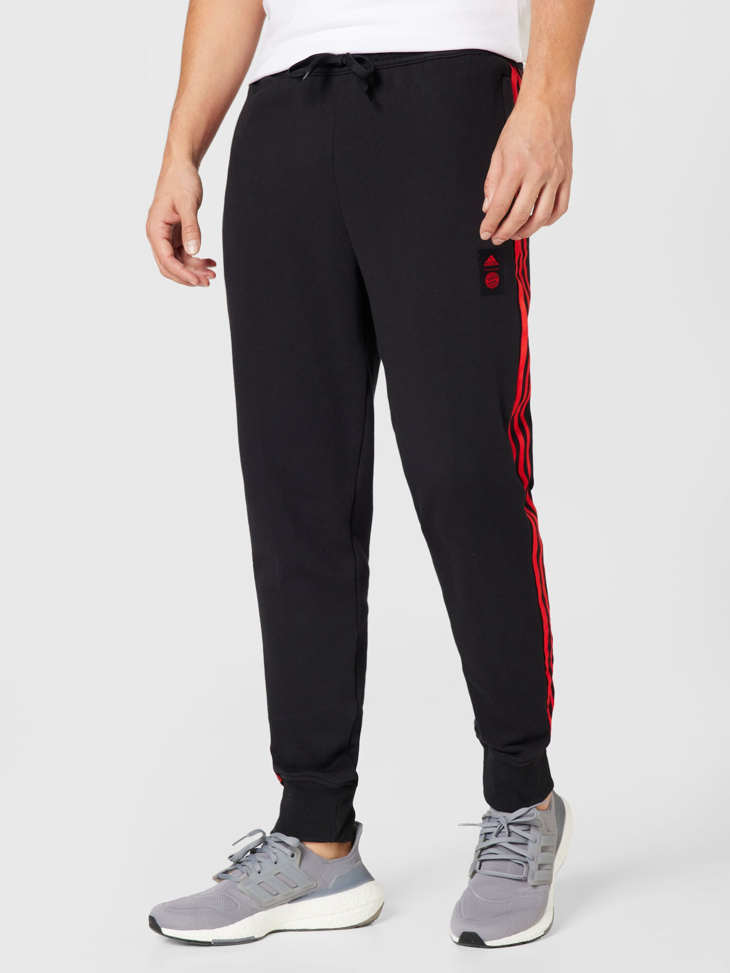 ADIDAS PERFORMANCE Pantaloni sport roșu / negru - Pled.ro