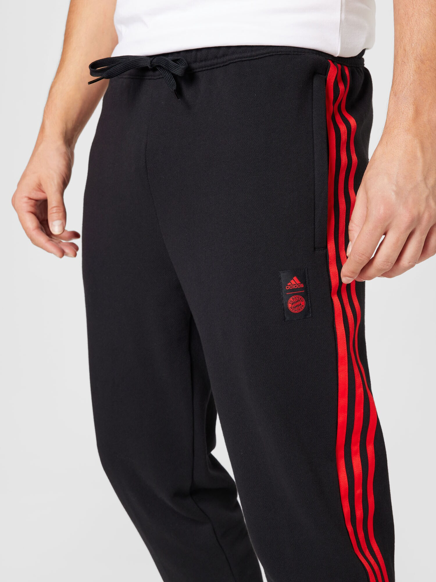 ADIDAS PERFORMANCE Pantaloni sport roșu / negru - Pled.ro