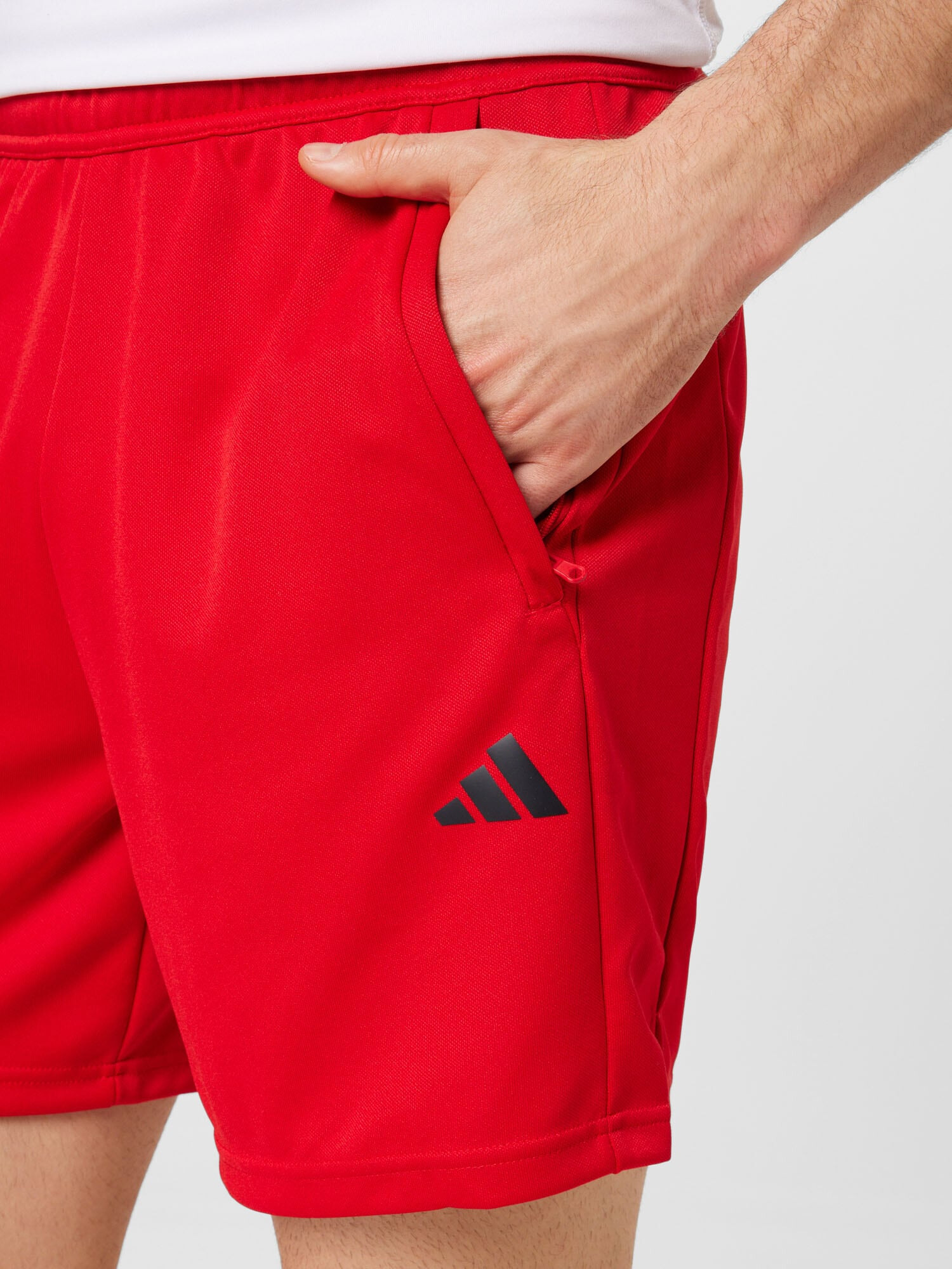 ADIDAS PERFORMANCE Pantaloni sport 'Power Workout' roșu orange / negru - Pled.ro