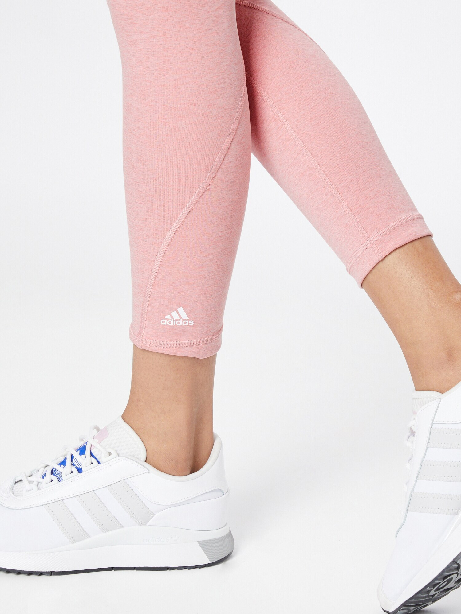 ADIDAS SPORTSWEAR Pantaloni sport roz pal / alb - Pled.ro