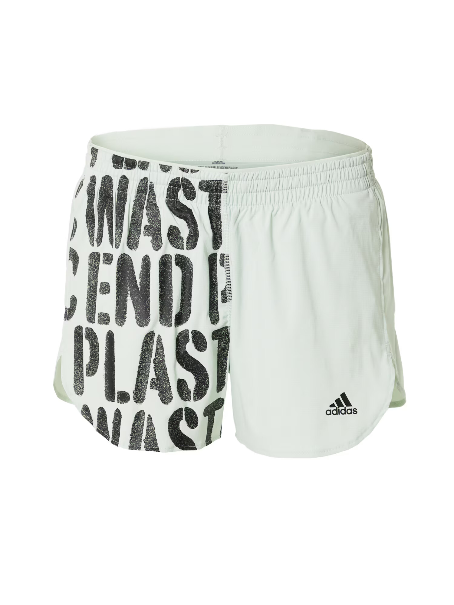 ADIDAS SPORTSWEAR Pantaloni sport 'Run Fast' verde mentă / alb - Pled.ro