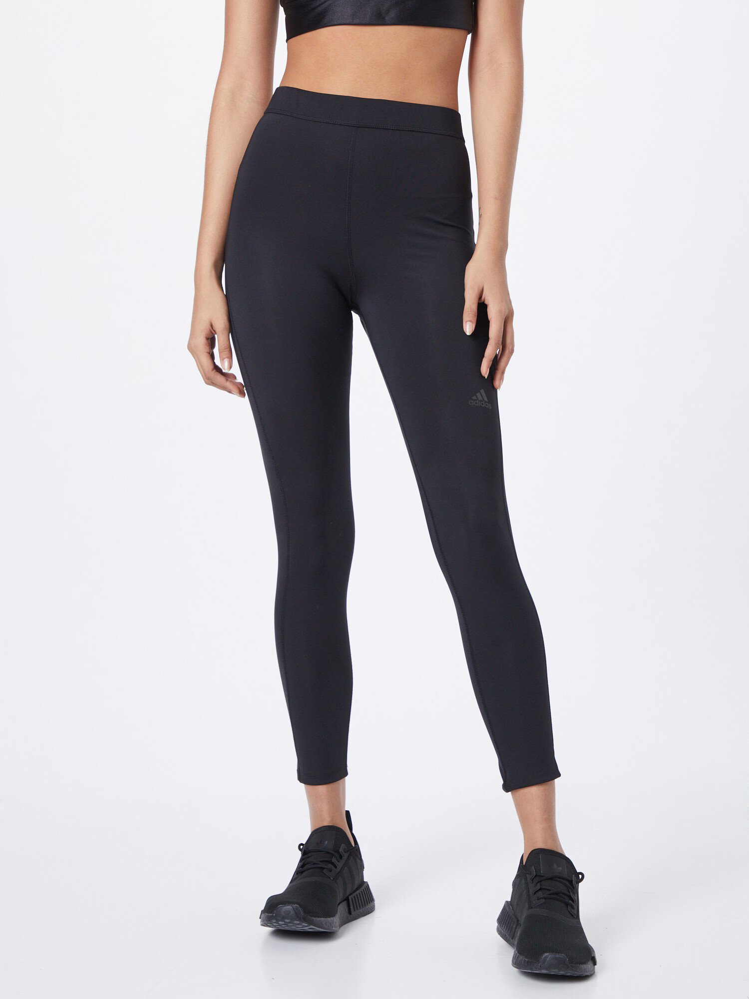 ADIDAS SPORTSWEAR Pantaloni sport 'Run Icons ' gri / negru - Pled.ro