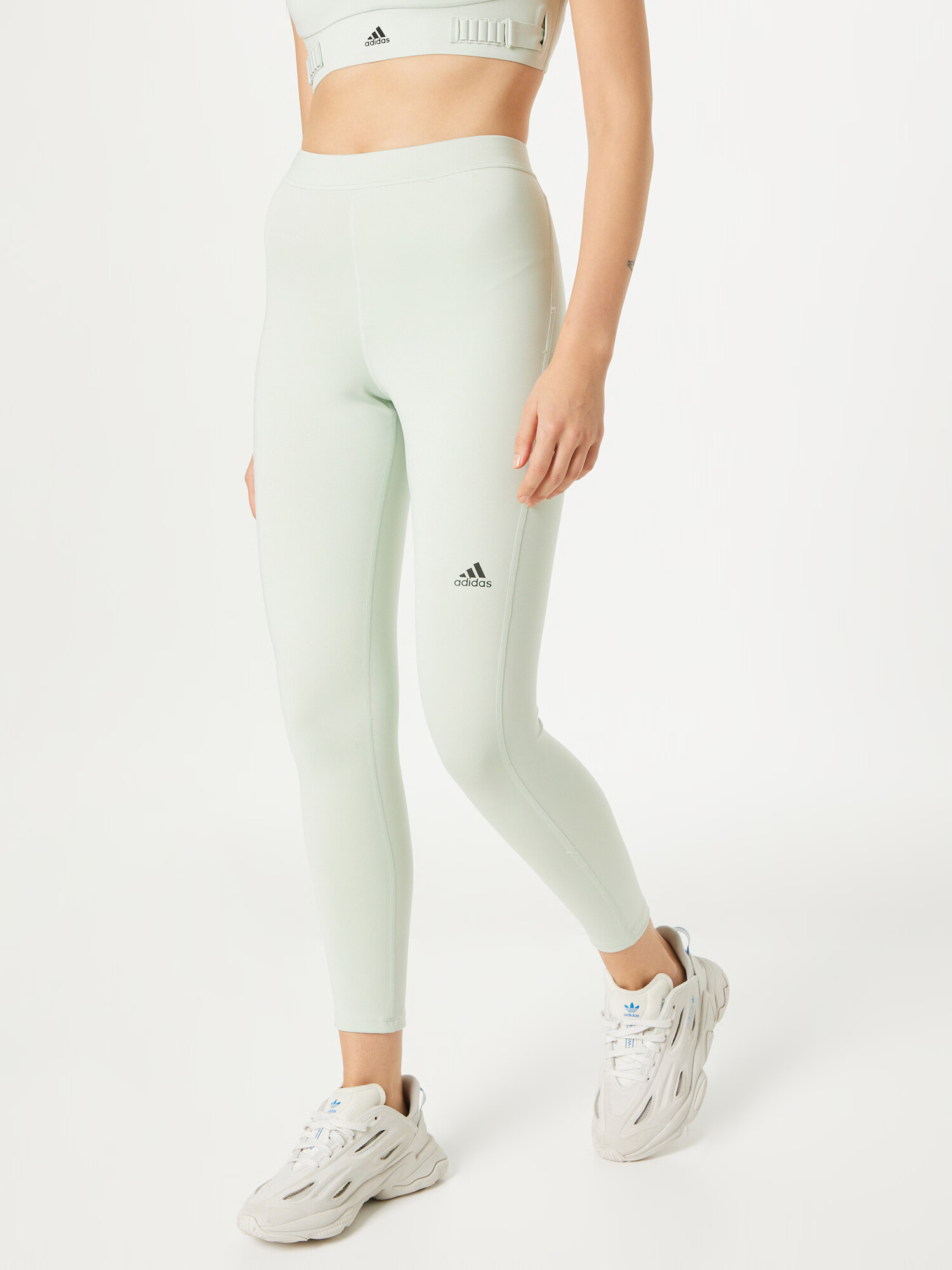 ADIDAS SPORTSWEAR Pantaloni sport 'Run Icons ' verde / negru - Pled.ro