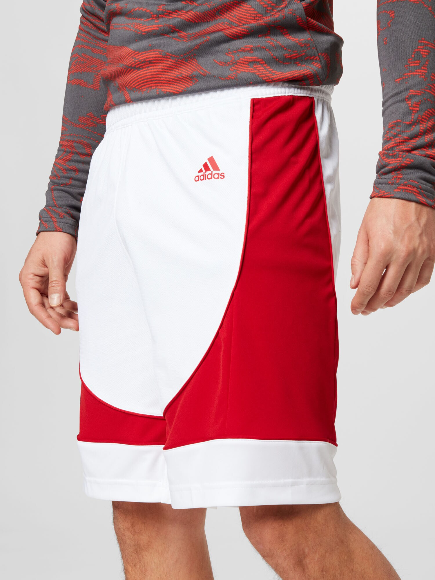 ADIDAS SPORTSWEAR Pantaloni sport 'N3Xt L3V3L Prime' sângeriu / alb - Pled.ro