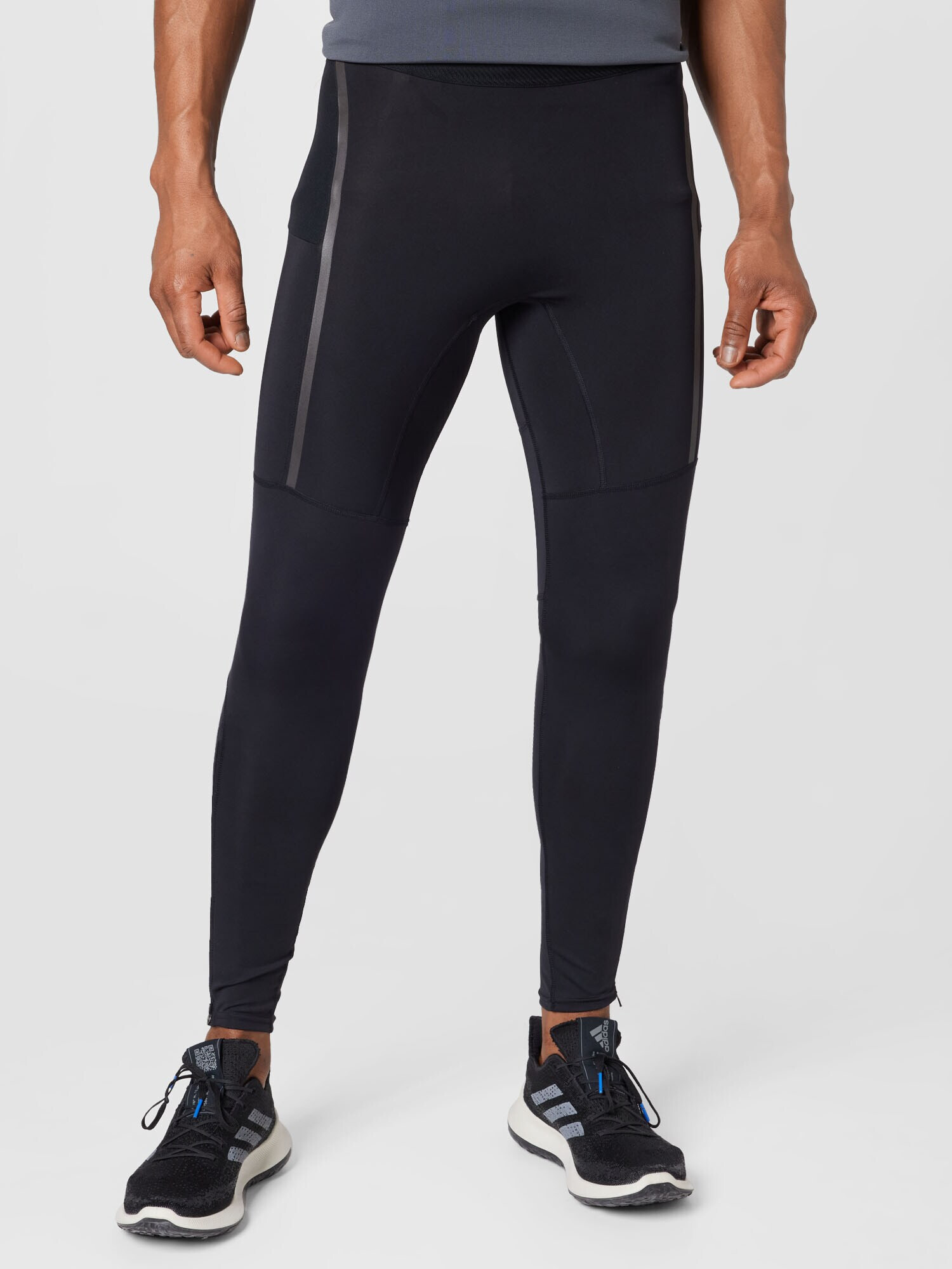 ADIDAS SPORTSWEAR Pantaloni sport 'Saturday Long ' gri / negru / alb - Pled.ro