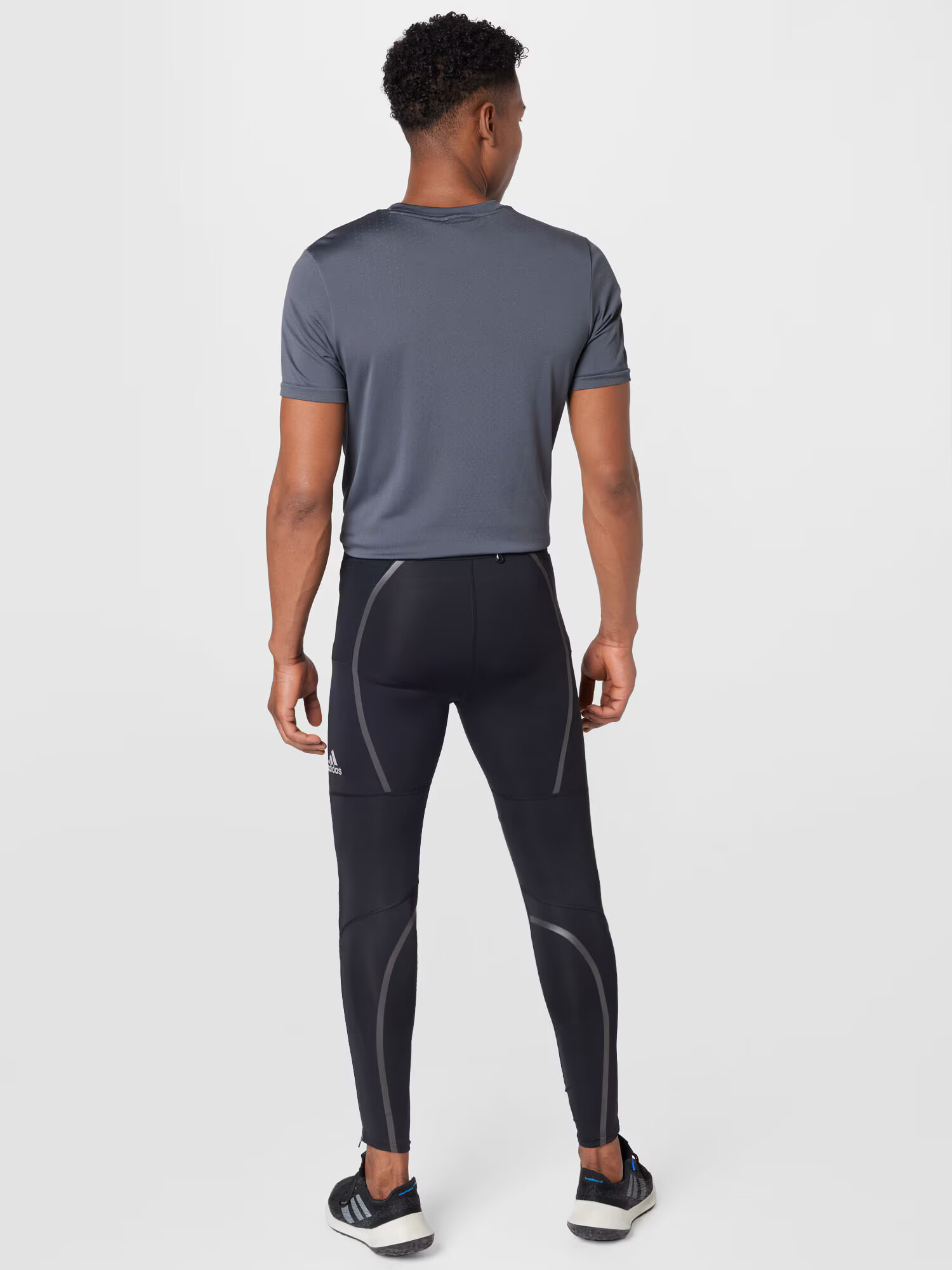 ADIDAS SPORTSWEAR Pantaloni sport 'Saturday Long ' gri / negru / alb - Pled.ro