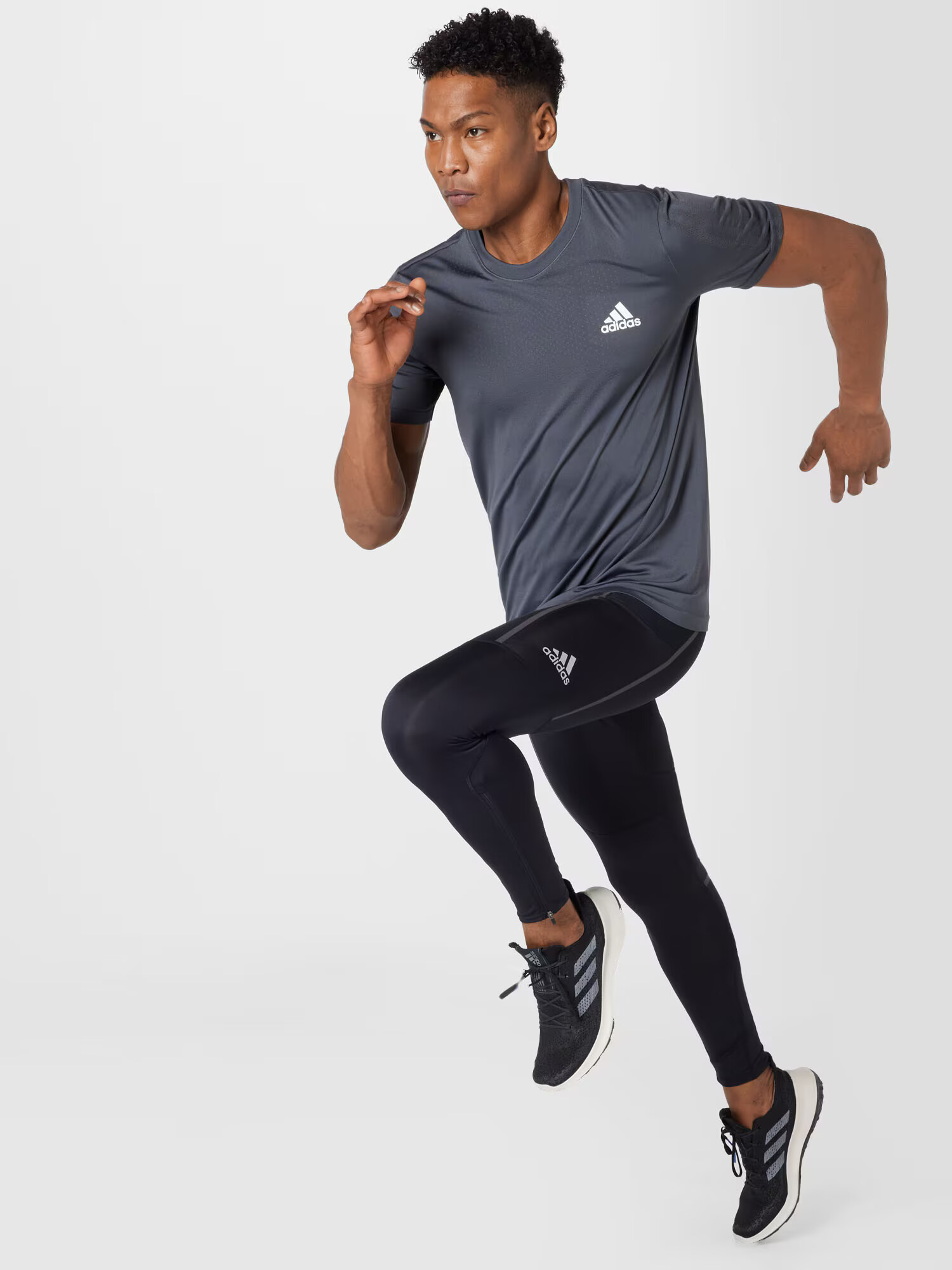 ADIDAS SPORTSWEAR Pantaloni sport 'Saturday Long ' gri / negru / alb - Pled.ro