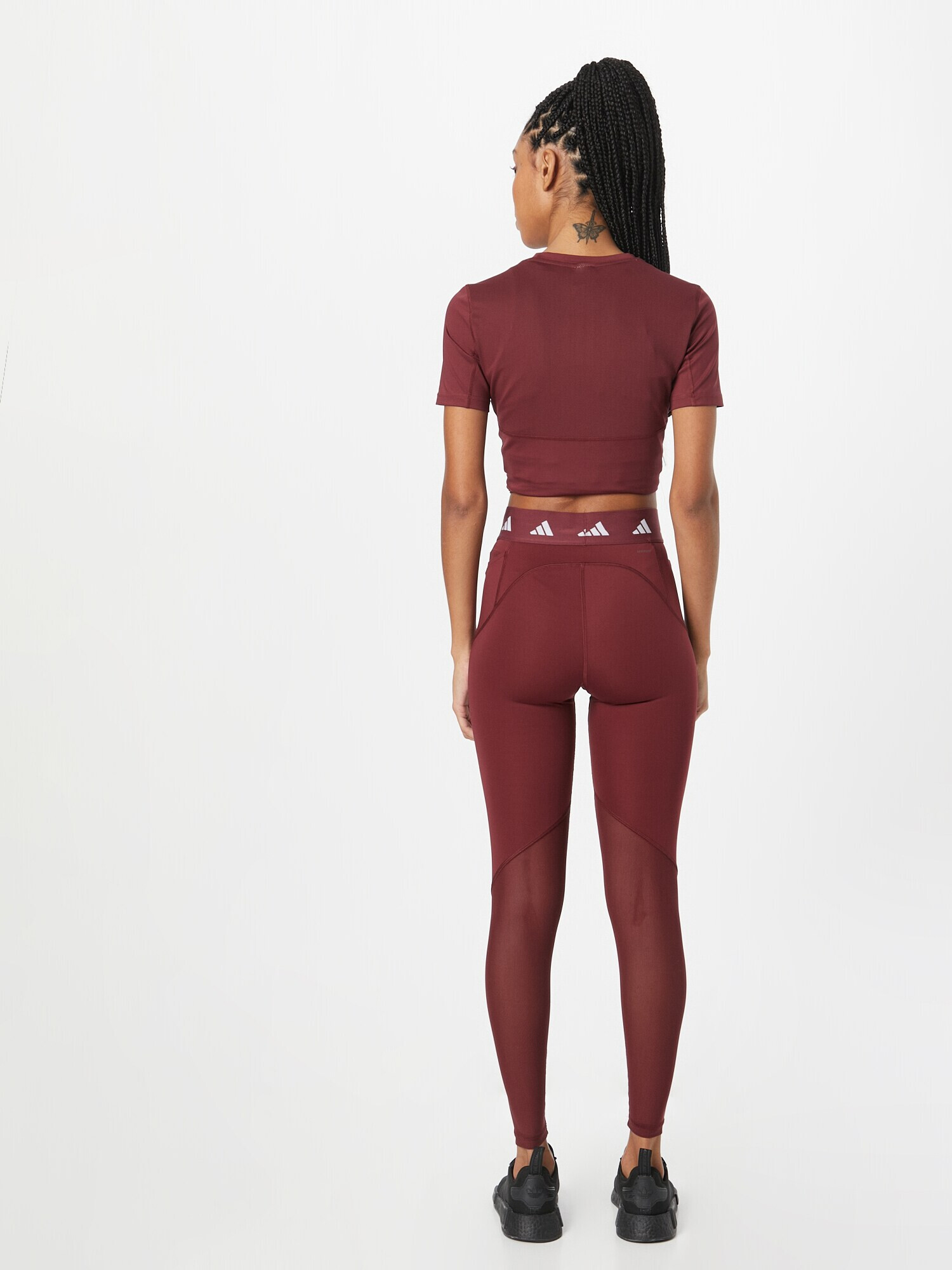 ADIDAS PERFORMANCE Pantaloni sport roșu / alb - Pled.ro