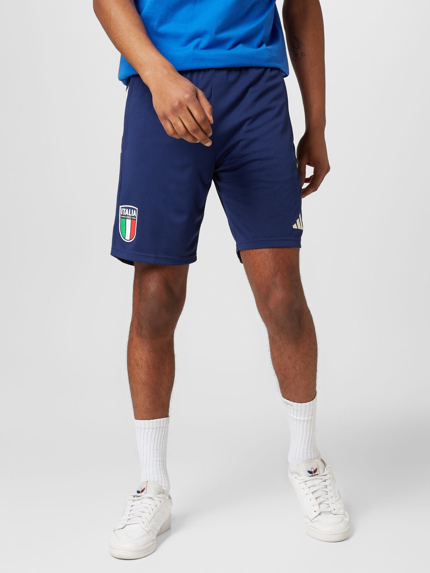 ADIDAS PERFORMANCE Pantaloni sport 'Italy Tiro 23 ' albastru închis / verde / roșu / alb - Pled.ro