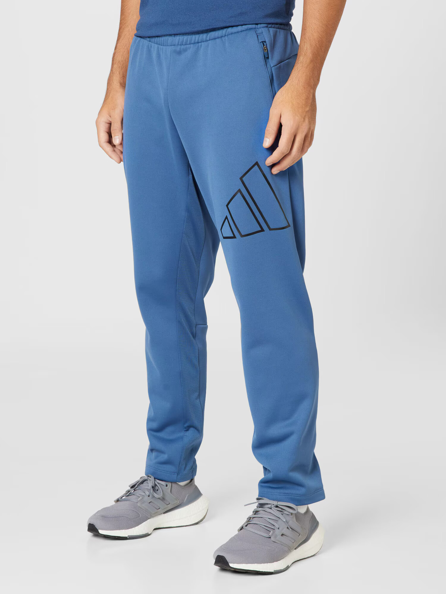 ADIDAS PERFORMANCE Pantaloni sport 'Train Icons 3-Bar ' albastru / negru - Pled.ro