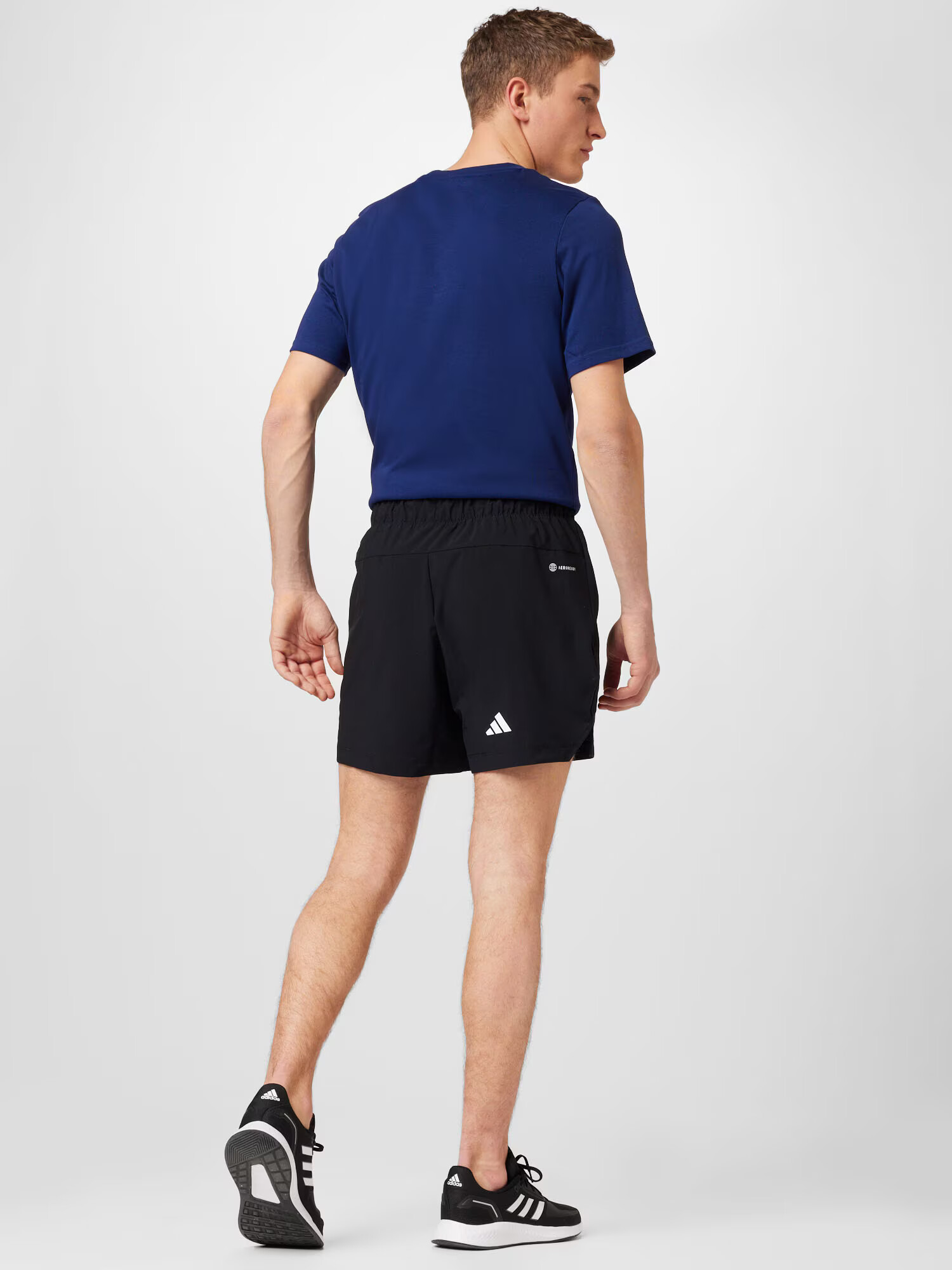 ADIDAS PERFORMANCE Pantaloni sport turcoaz / portocaliu somon / negru - Pled.ro