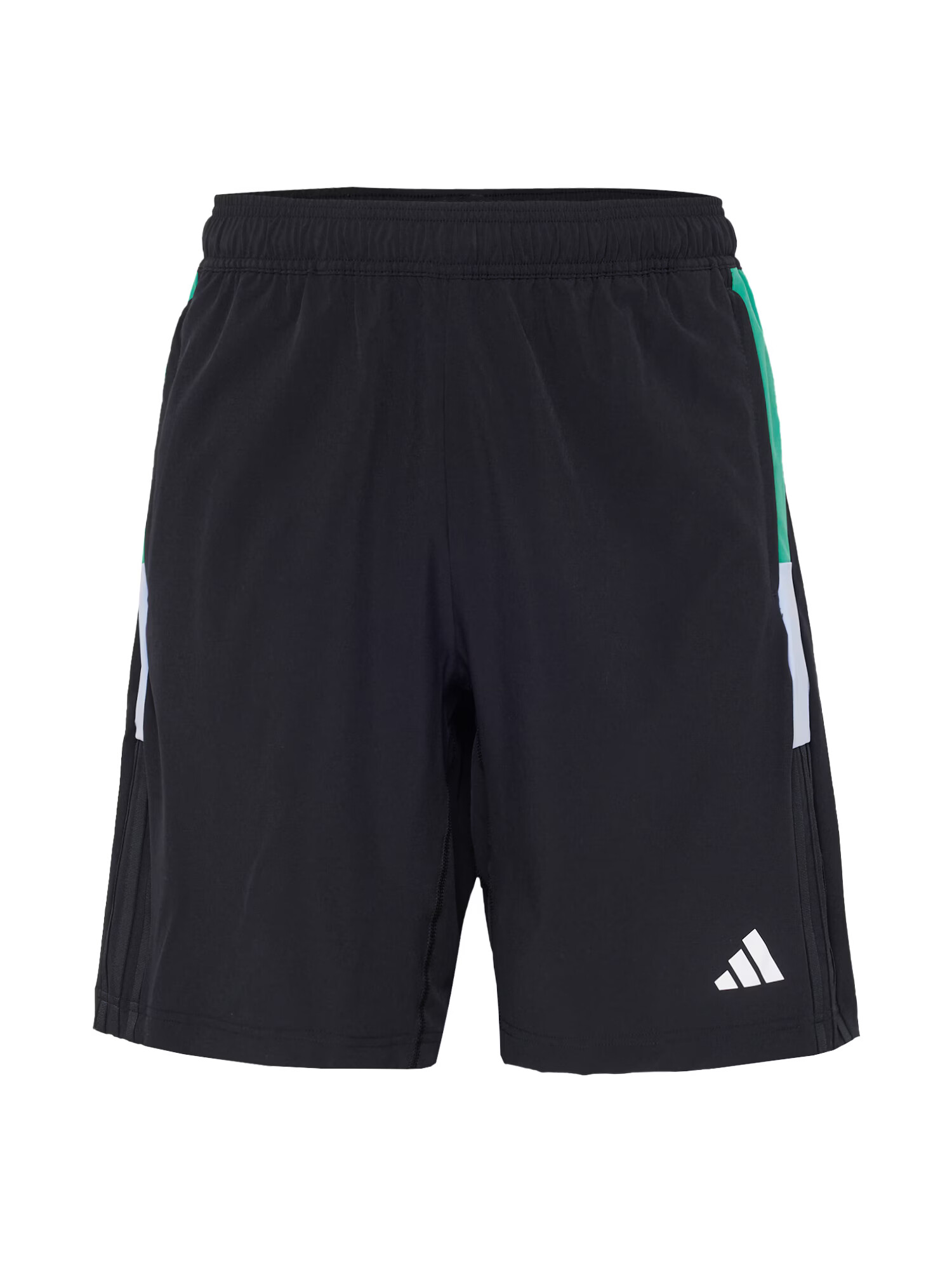 ADIDAS PERFORMANCE Pantaloni sport 'Colorblock 3-Stripes' verde / negru / alb - Pled.ro