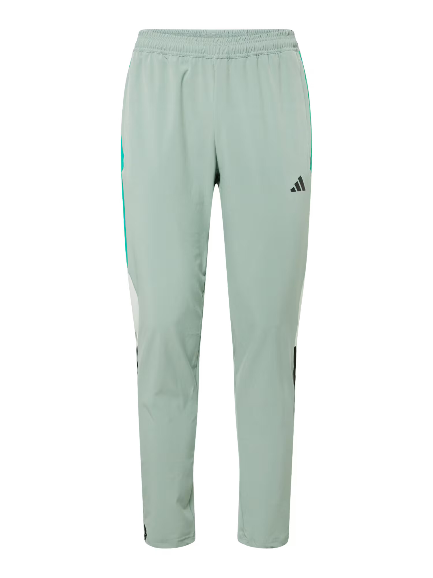 ADIDAS PERFORMANCE Pantaloni sport 'Colorblock 3-Stripes' verde / verde deschis / negru - Pled.ro