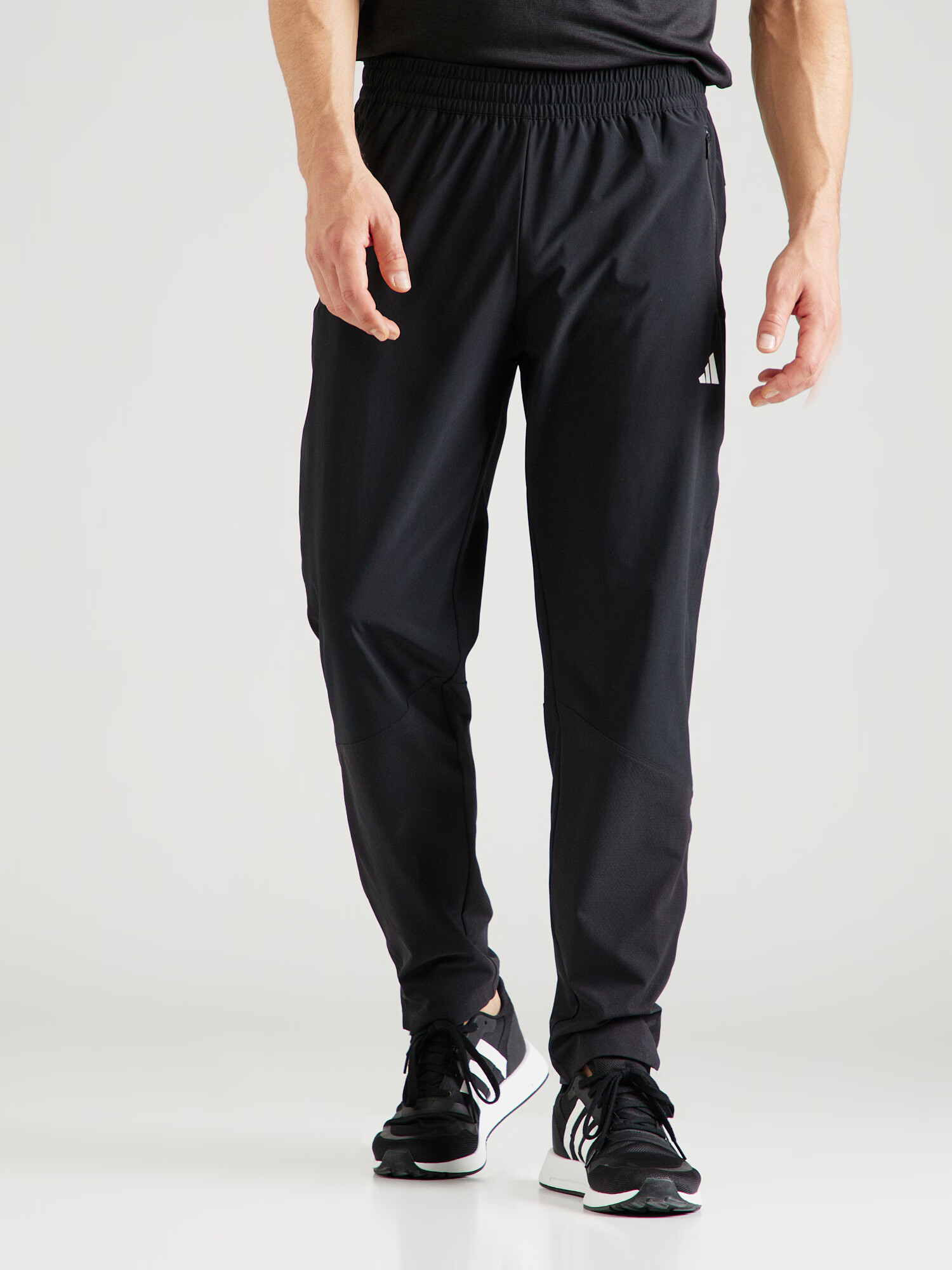 ADIDAS PERFORMANCE Pantaloni sport 'Workout' negru / alb - Pled.ro