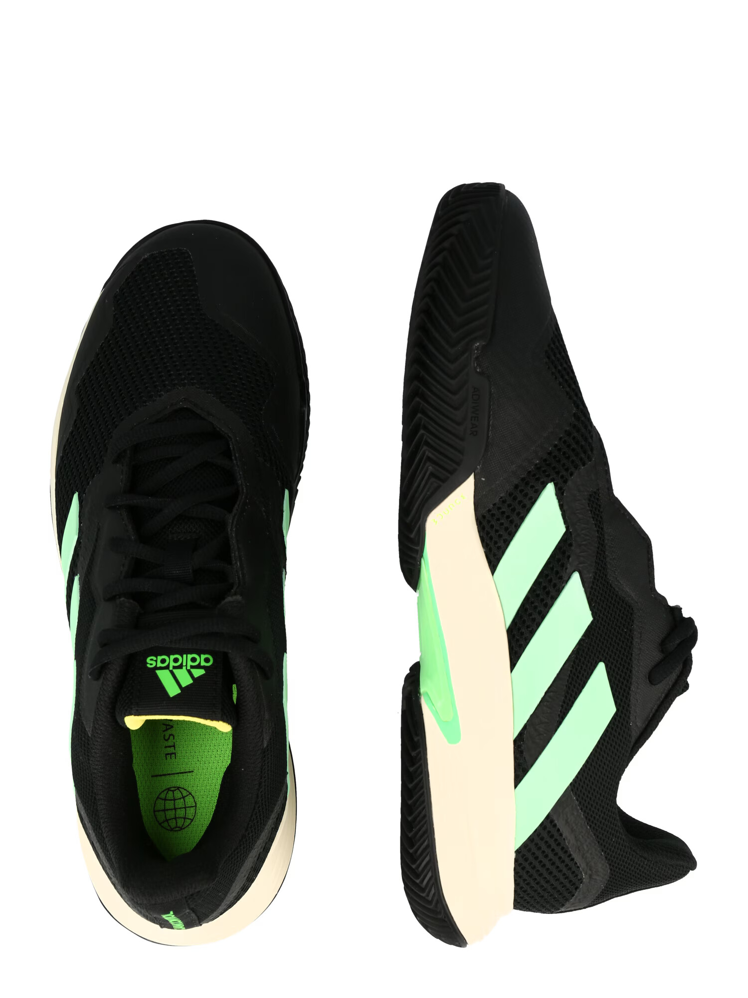 ADIDAS SPORTSWEAR Pantofi sport 'CourtJam Control' verde mentă / negru - Pled.ro