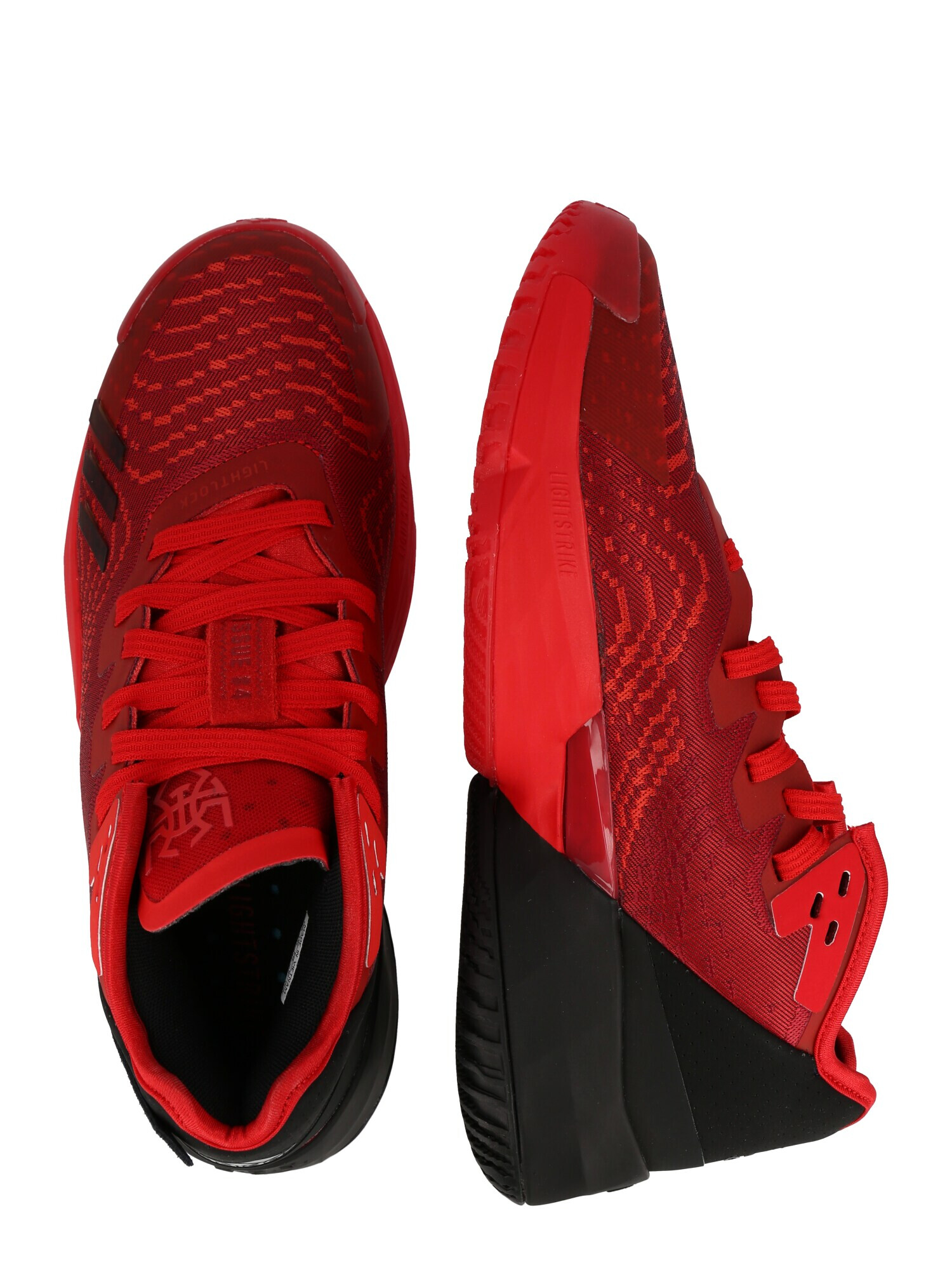 ADIDAS PERFORMANCE Pantofi sport 'D.O.N. Issue #4' roșu / roşu închis / negru - Pled.ro