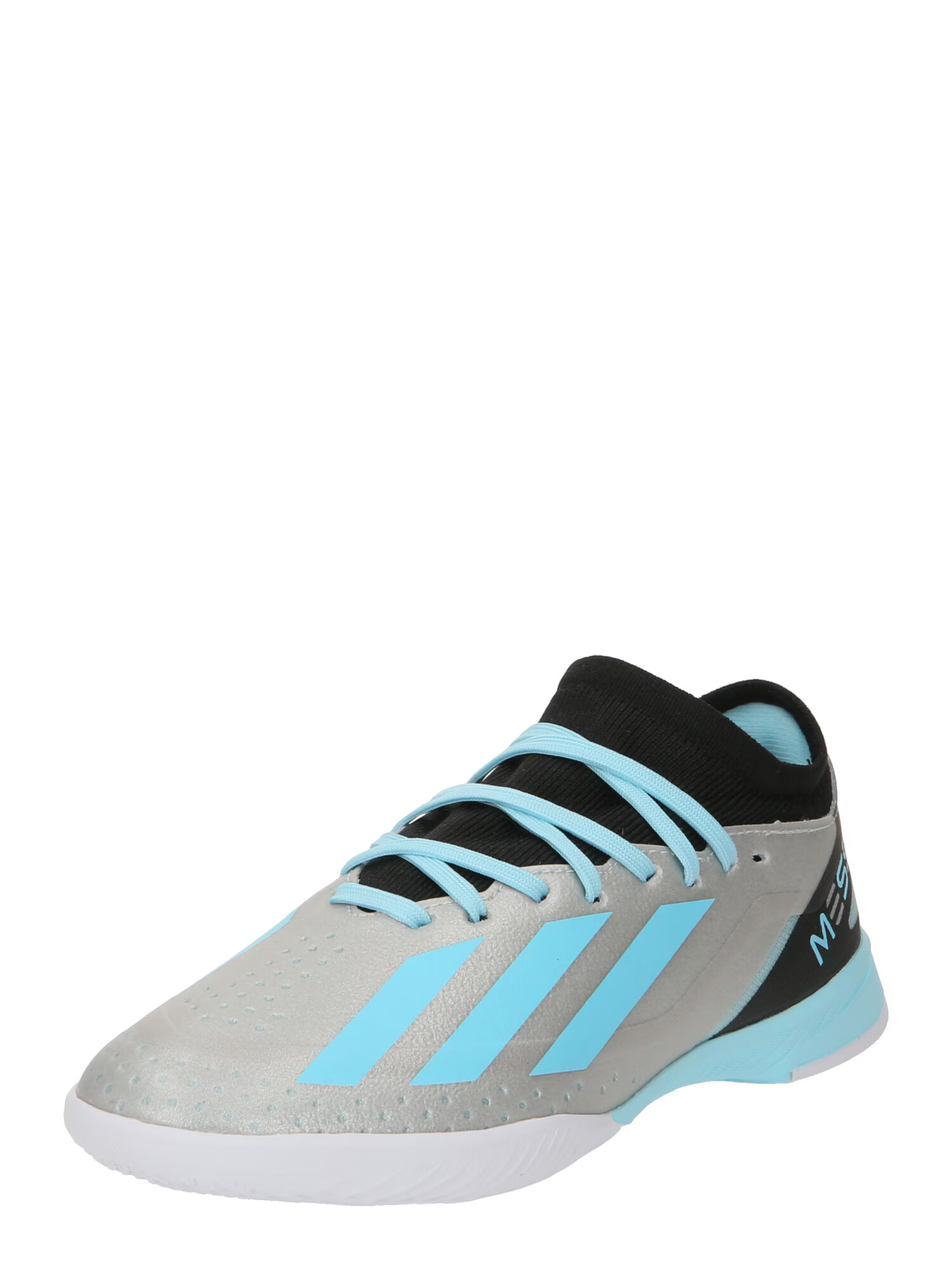 ADIDAS PERFORMANCE Pantofi sport 'X Crazyfast Messi.3 Indoor' albastru deschis / negru / argintiu - Pled.ro