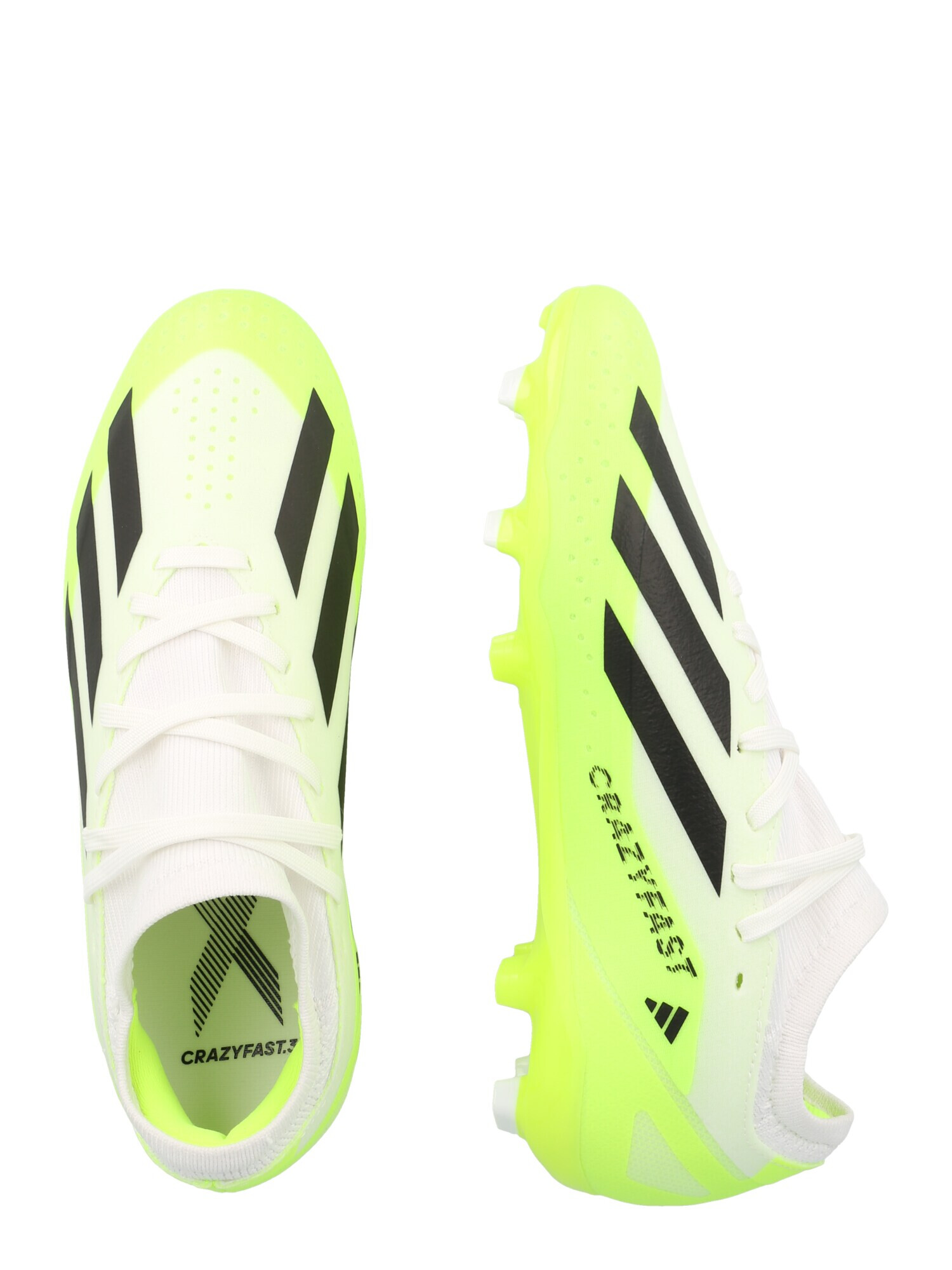 ADIDAS PERFORMANCE Pantofi sport 'X Crazyfast.3' verde neon / negru / alb - Pled.ro