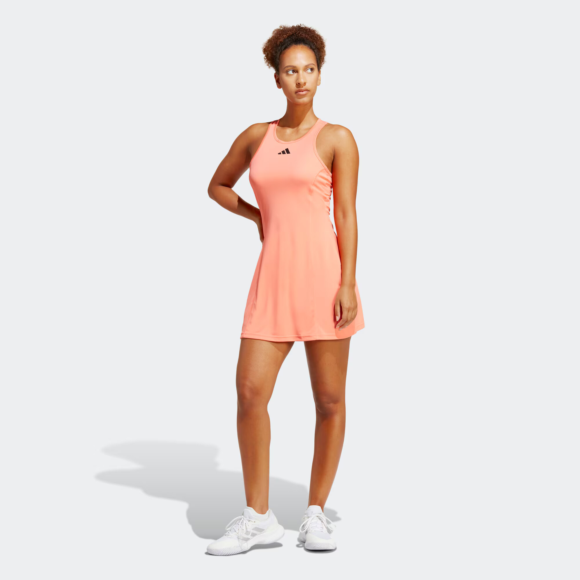 ADIDAS PERFORMANCE Rochie sport 'Club ' corai / negru - Pled.ro