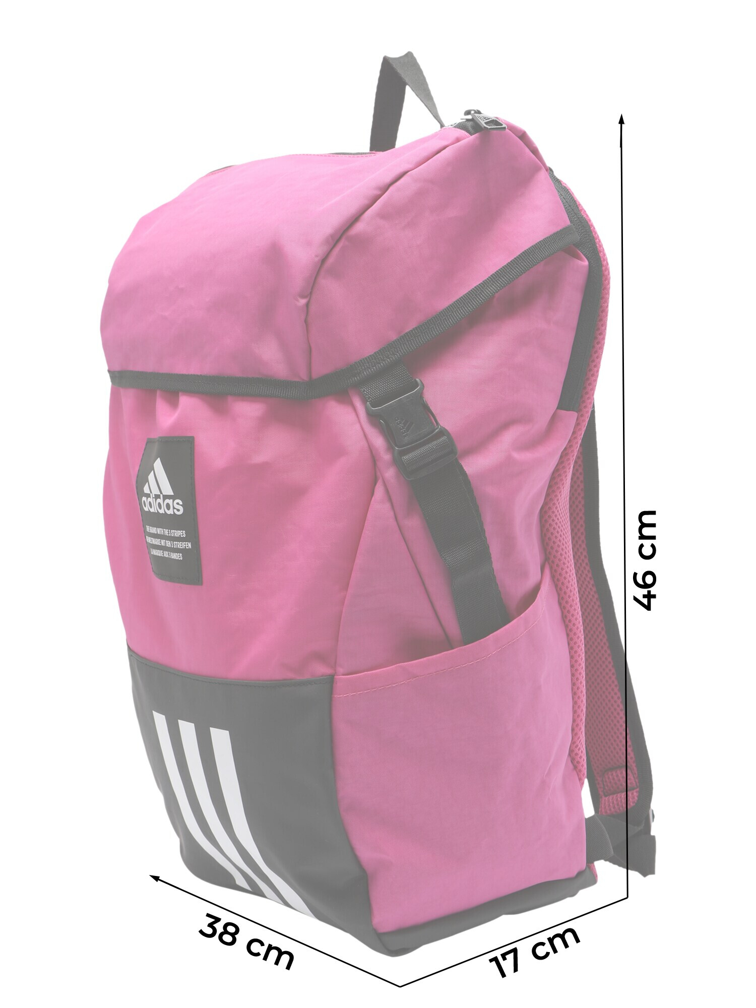 ADIDAS SPORTSWEAR Rucsac sport fucsia / negru / alb - Pled.ro