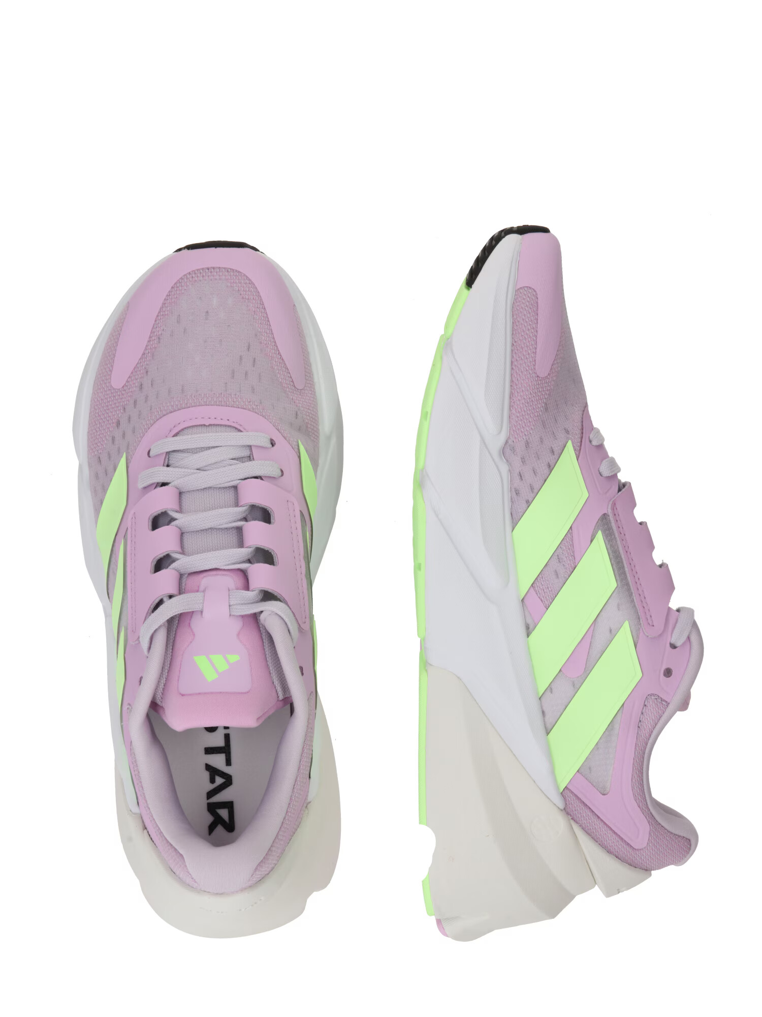 ADIDAS PERFORMANCE Sneaker de alergat 'ADISTAR 2' verde deschis / mov lavandă / mov pastel - Pled.ro