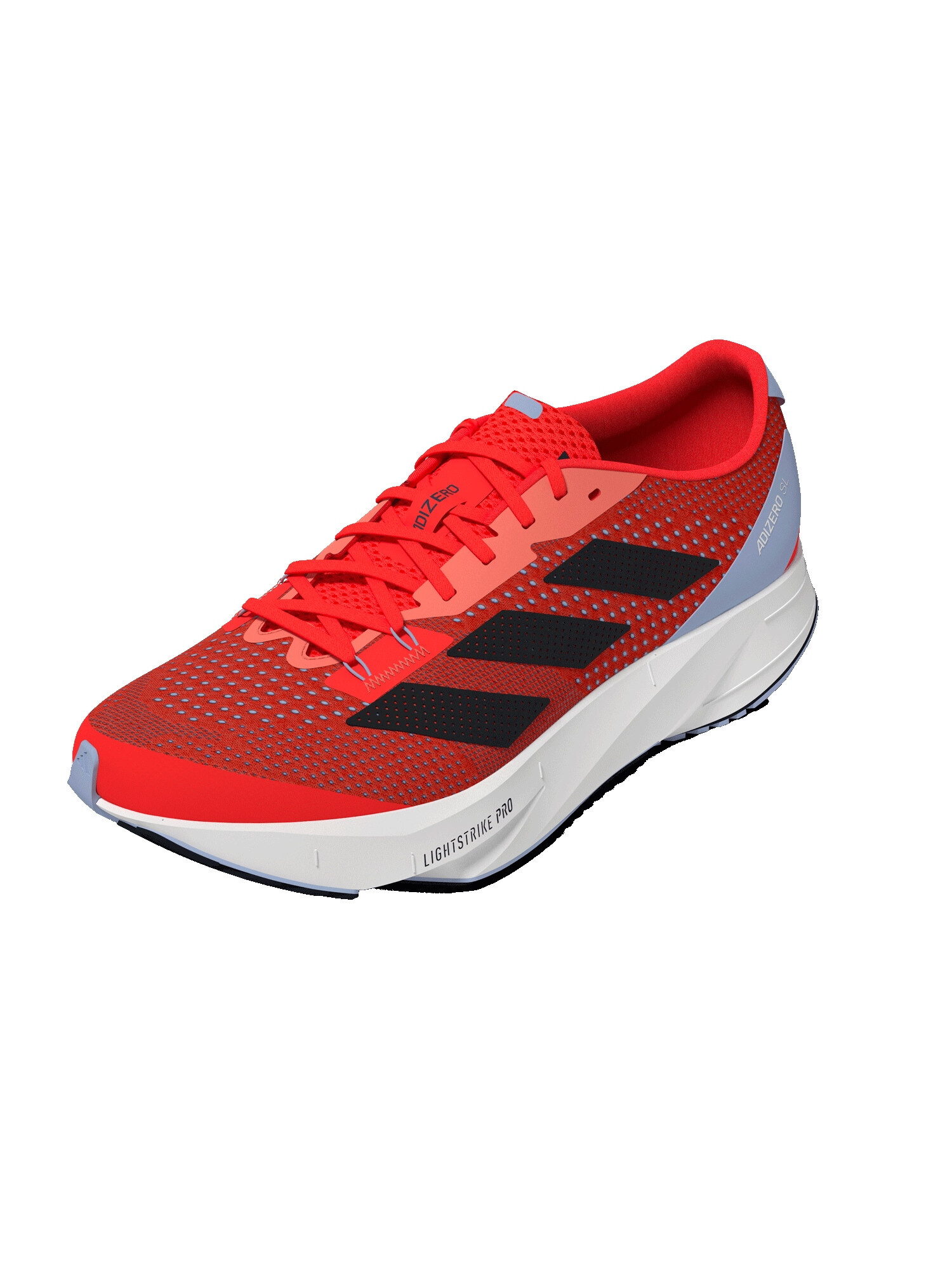 ADIDAS PERFORMANCE Sneaker de alergat 'ADIZERO' albastru deschis / roșu / negru - Pled.ro