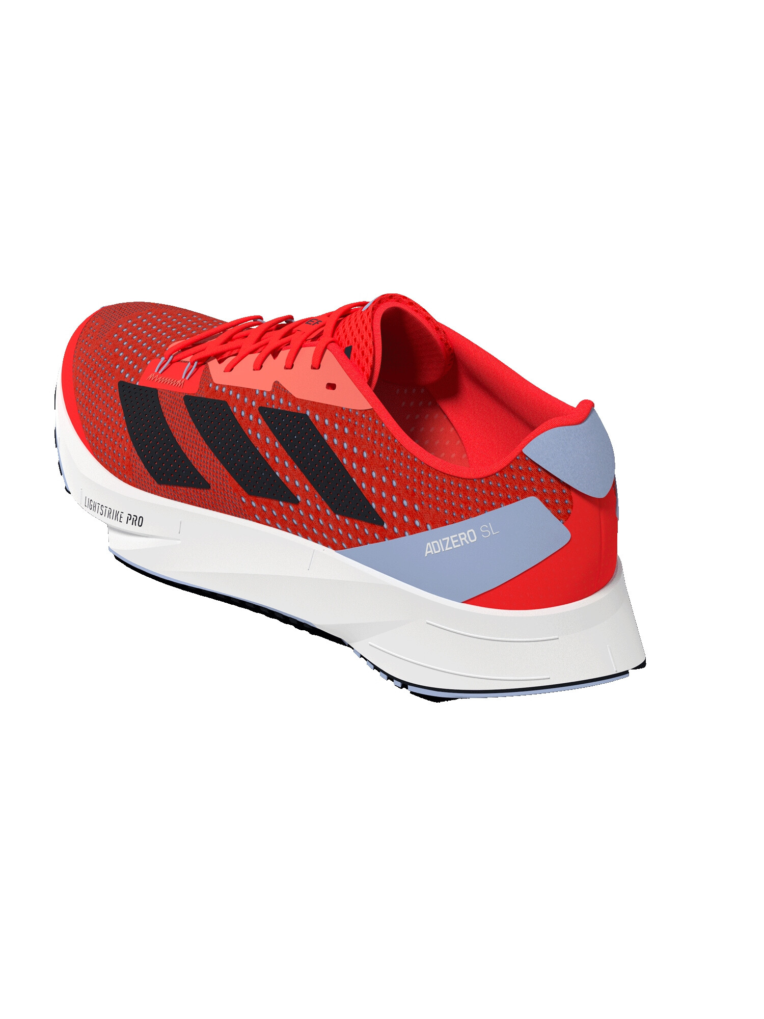 ADIDAS PERFORMANCE Sneaker de alergat 'ADIZERO' albastru deschis / roșu / negru - Pled.ro