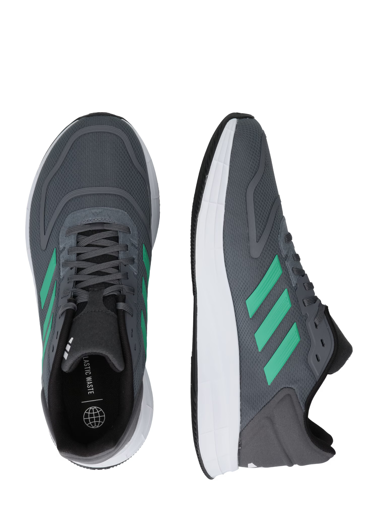 ADIDAS PERFORMANCE Sneaker de alergat 'Duramo 10' gri / verde jad - Pled.ro