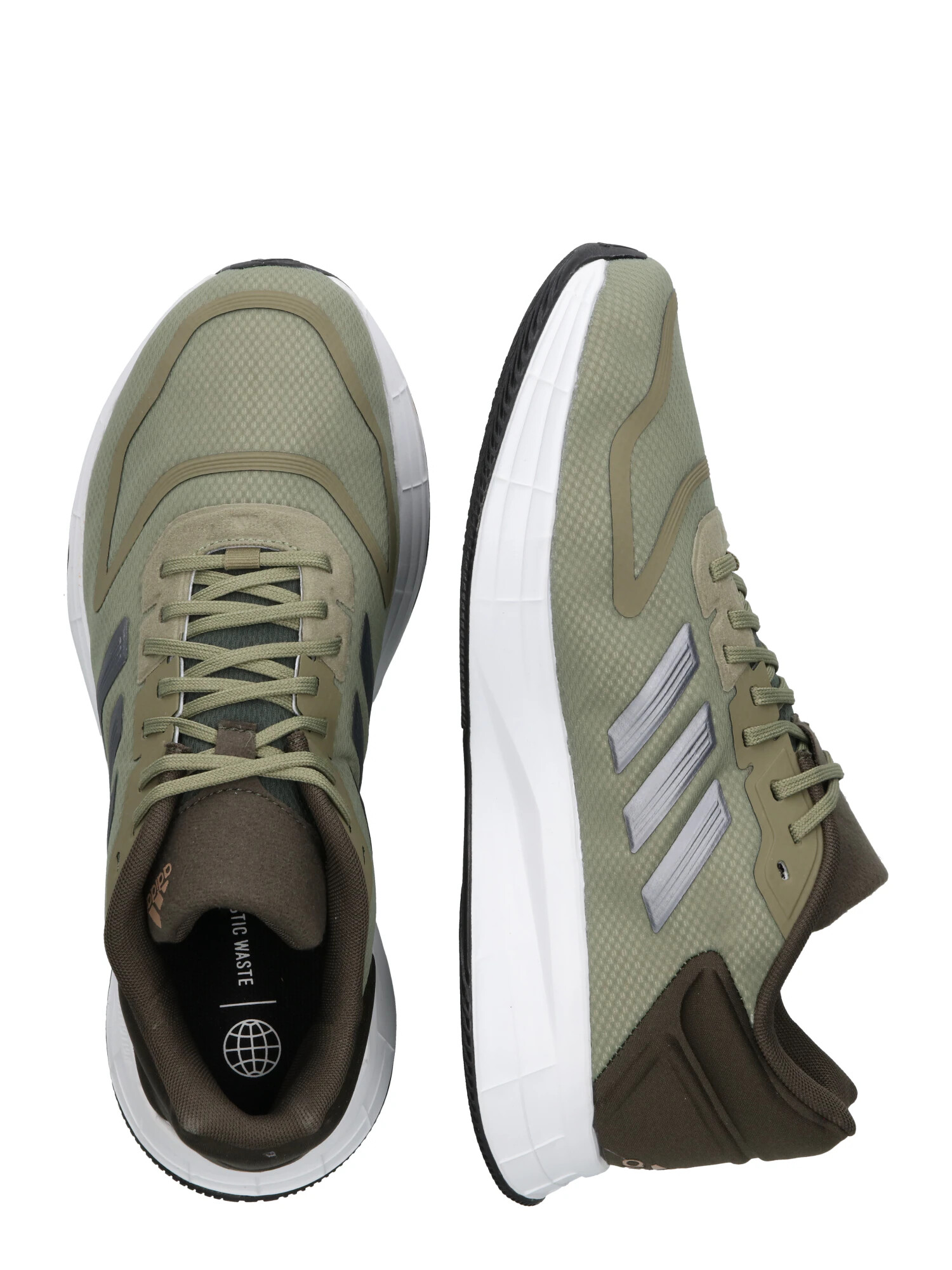 ADIDAS PERFORMANCE Sneaker de alergat 'DURAMO' gri / oliv - Pled.ro