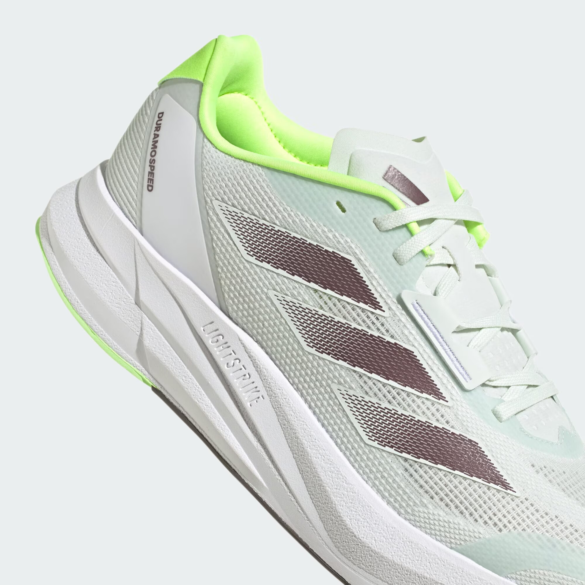 ADIDAS PERFORMANCE Sneaker de alergat 'Duramo Speed' turcoaz / verde neon / alb denim - Pled.ro