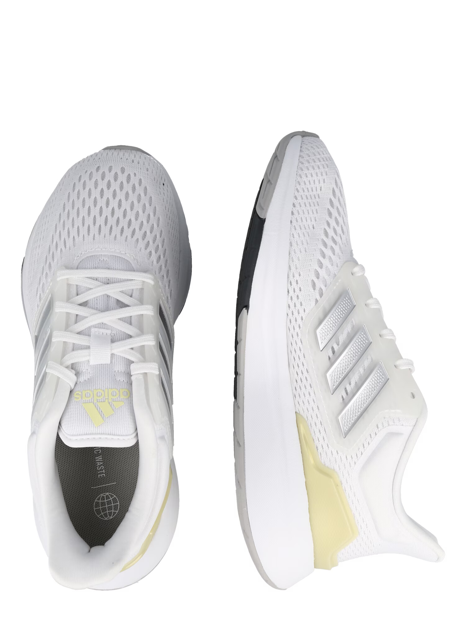 ADIDAS SPORTSWEAR Sneaker de alergat 'Eq21 Run' galben pastel / gri argintiu / alb - Pled.ro