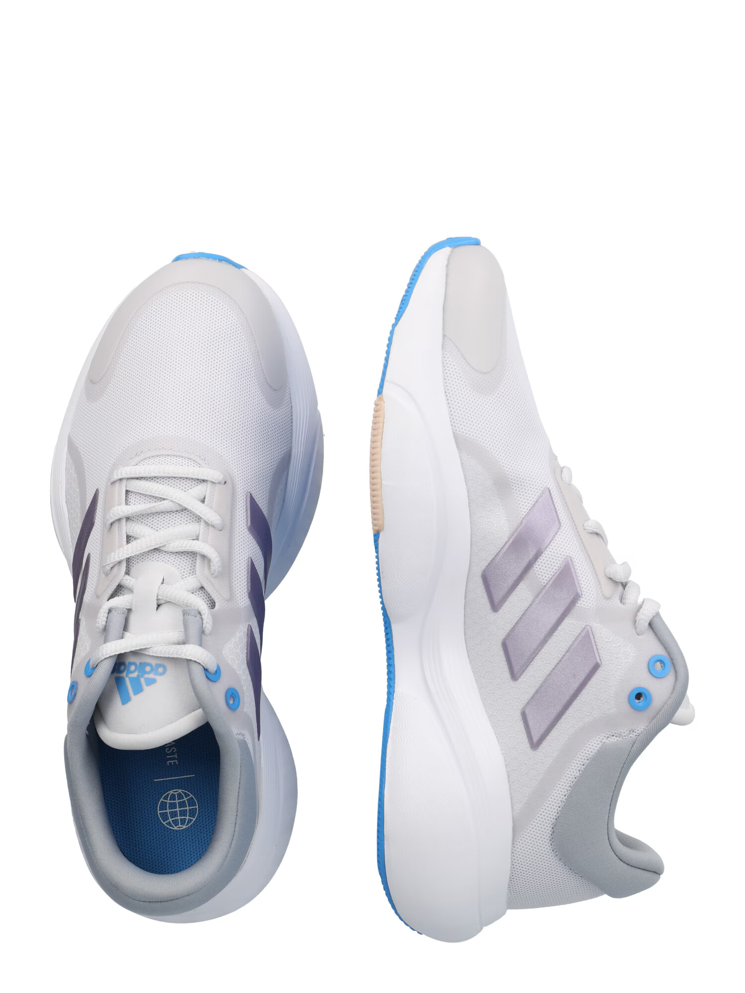 ADIDAS SPORTSWEAR Sneaker de alergat 'RESPONSE' albastru / gri / mov vânătă / alb - Pled.ro