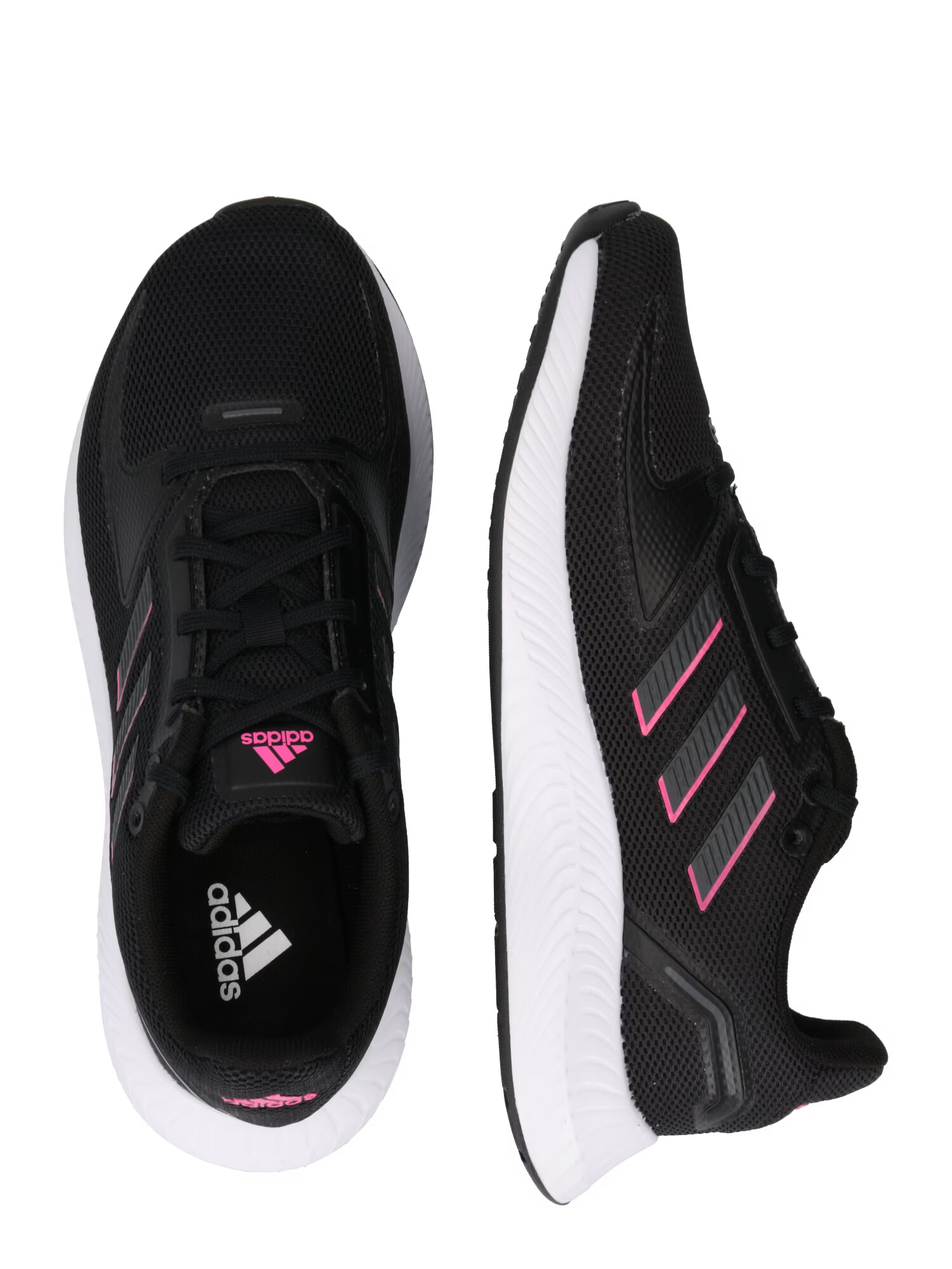 ADIDAS PERFORMANCE Sneaker de alergat 'Run Falcon 2.0' gri / roz / negru - Pled.ro